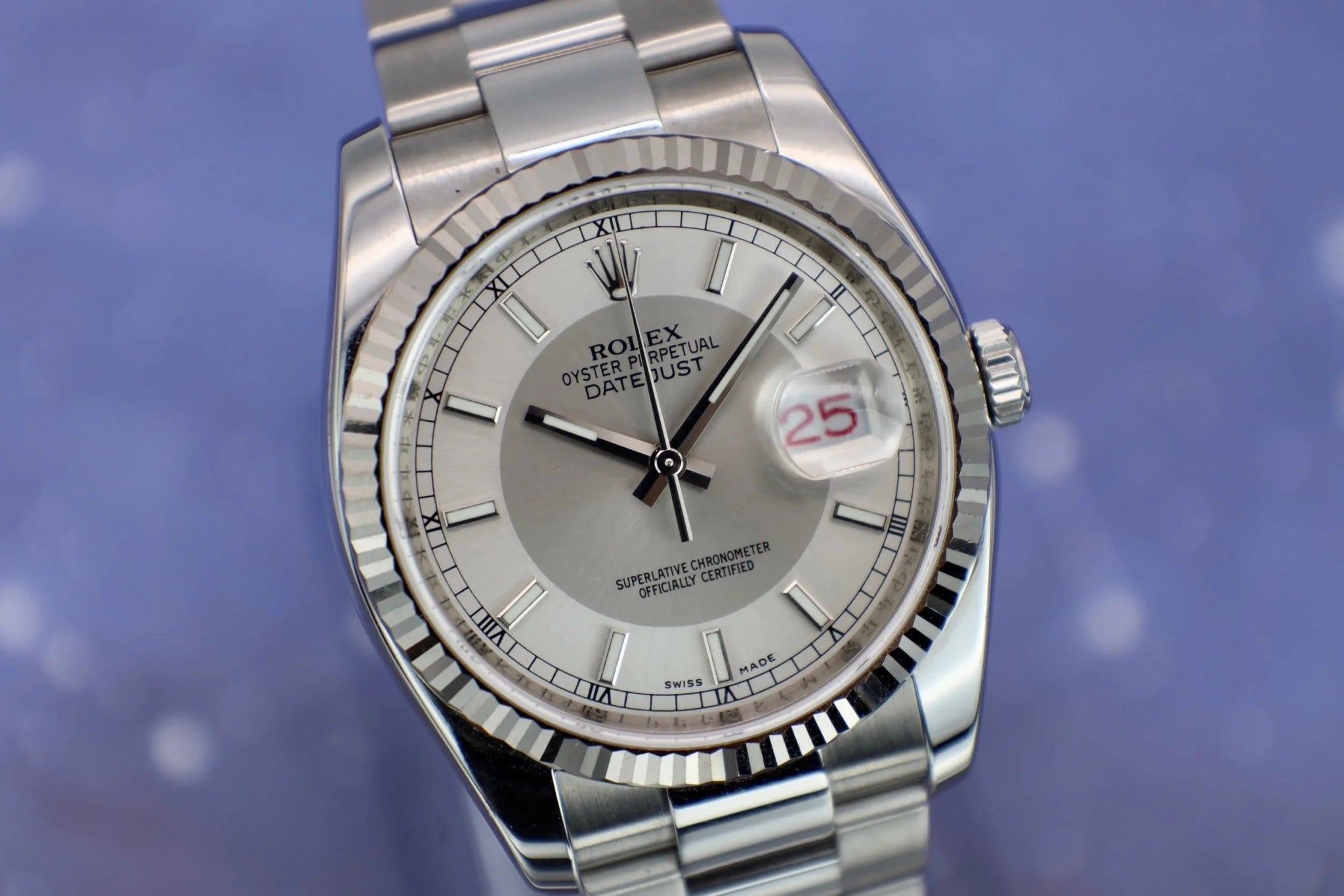 2008 Rolex Datejust Ref. 116234 | Tuxedo Dial | Papers - Sierra Time Co
