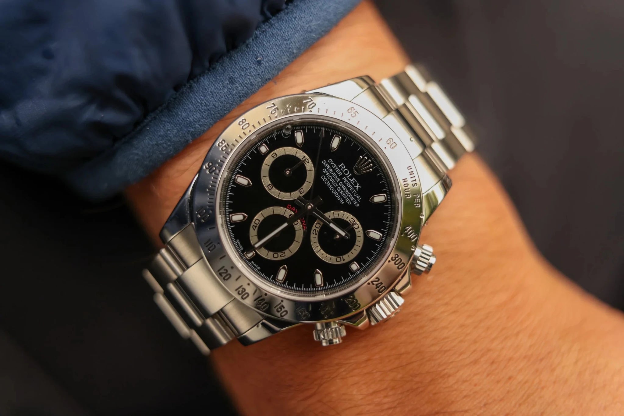 2008 Rolex Daytona Ref. 116520 | Black Dial | Card - Sierra Time Co