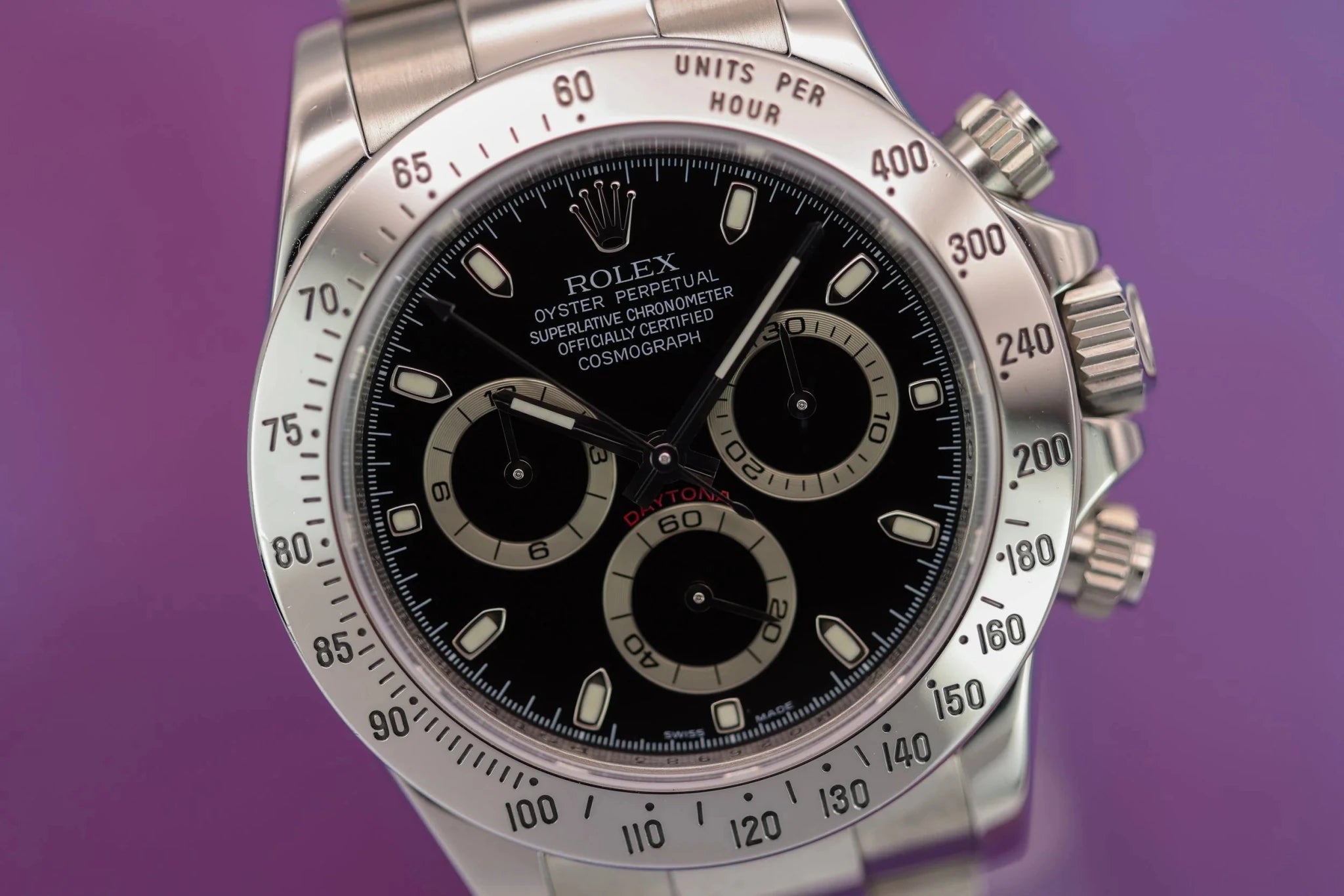 2008 Rolex Daytona Ref. 116520 | Black Dial | Card - Sierra Time Co
