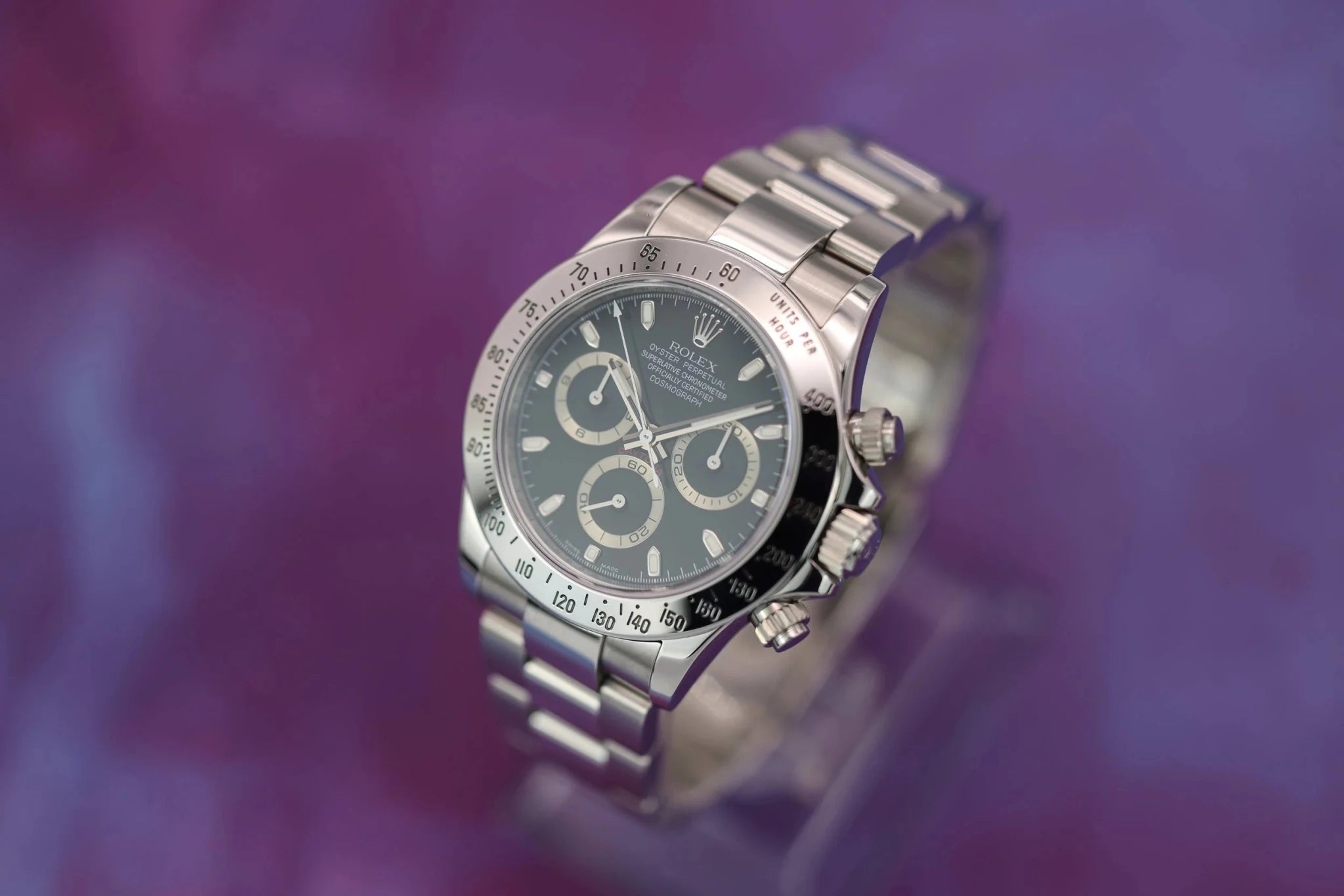 2008 Rolex Daytona Ref. 116520 | Black Dial | Card - Sierra Time Co