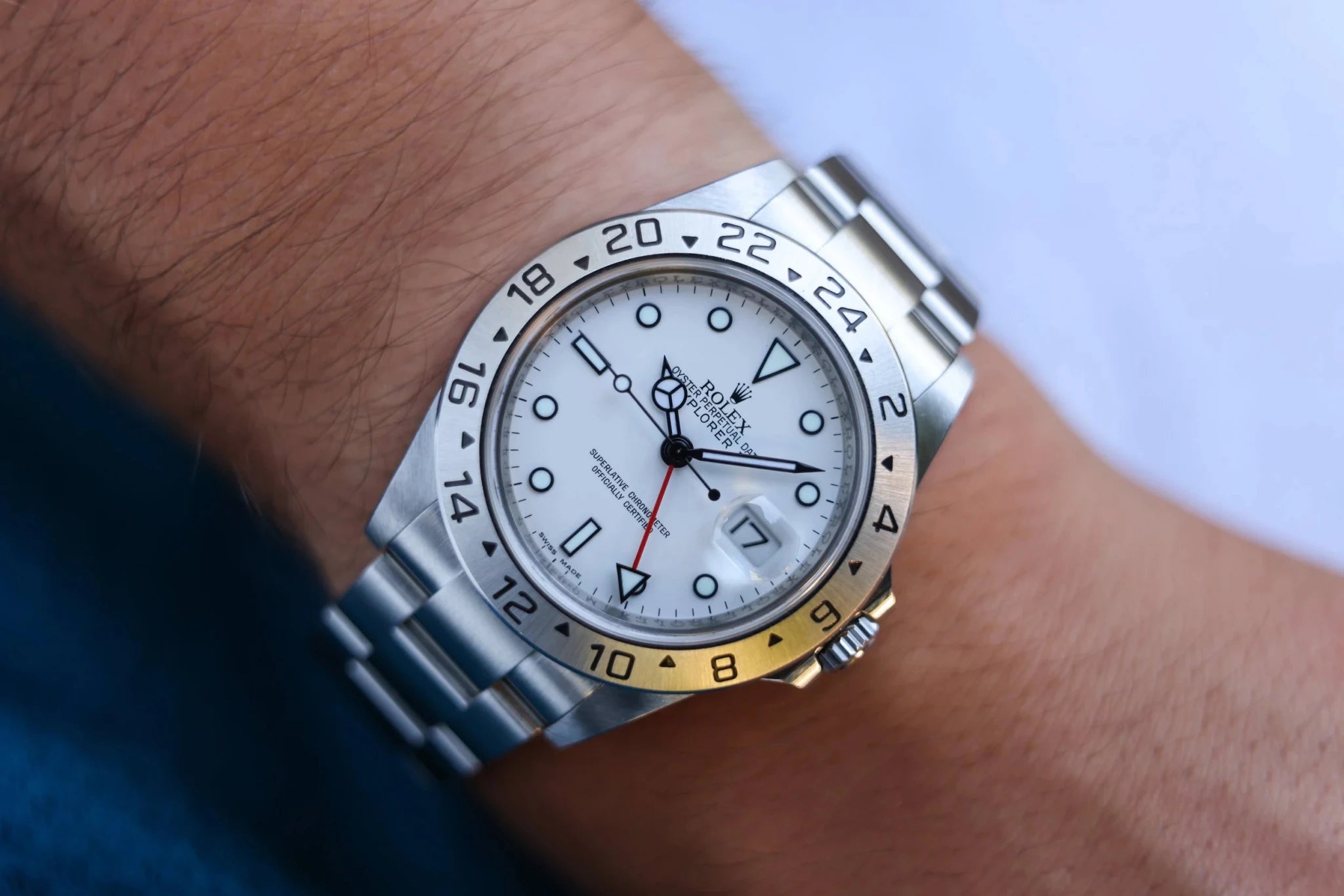 2008 Rolex Explorer II Ref. 16570 Polar | 3186 Movement - Sierra Time Co