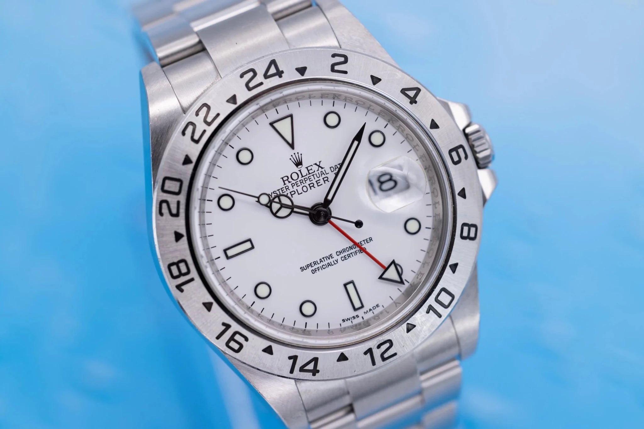 2008 Rolex Explorer II Ref. 16570 Polar | 3186 Movement | Box and Papers - Sierra Time Co