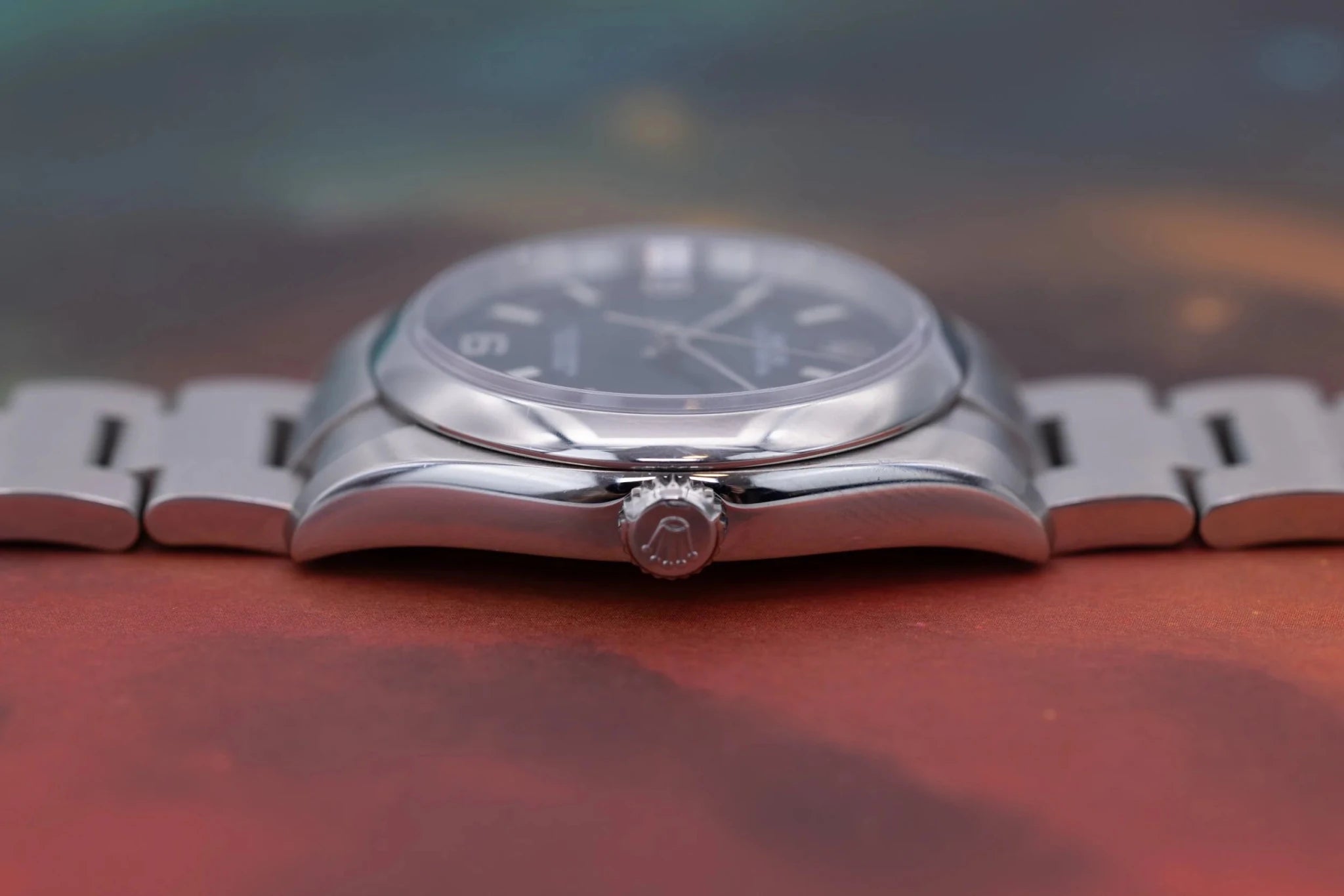 2008 Rolex Oyster Perpetual Ref. 116000 | Black 3-6-9 “Secret Explorer” Dial | Box and Papers - Sierra Time Co