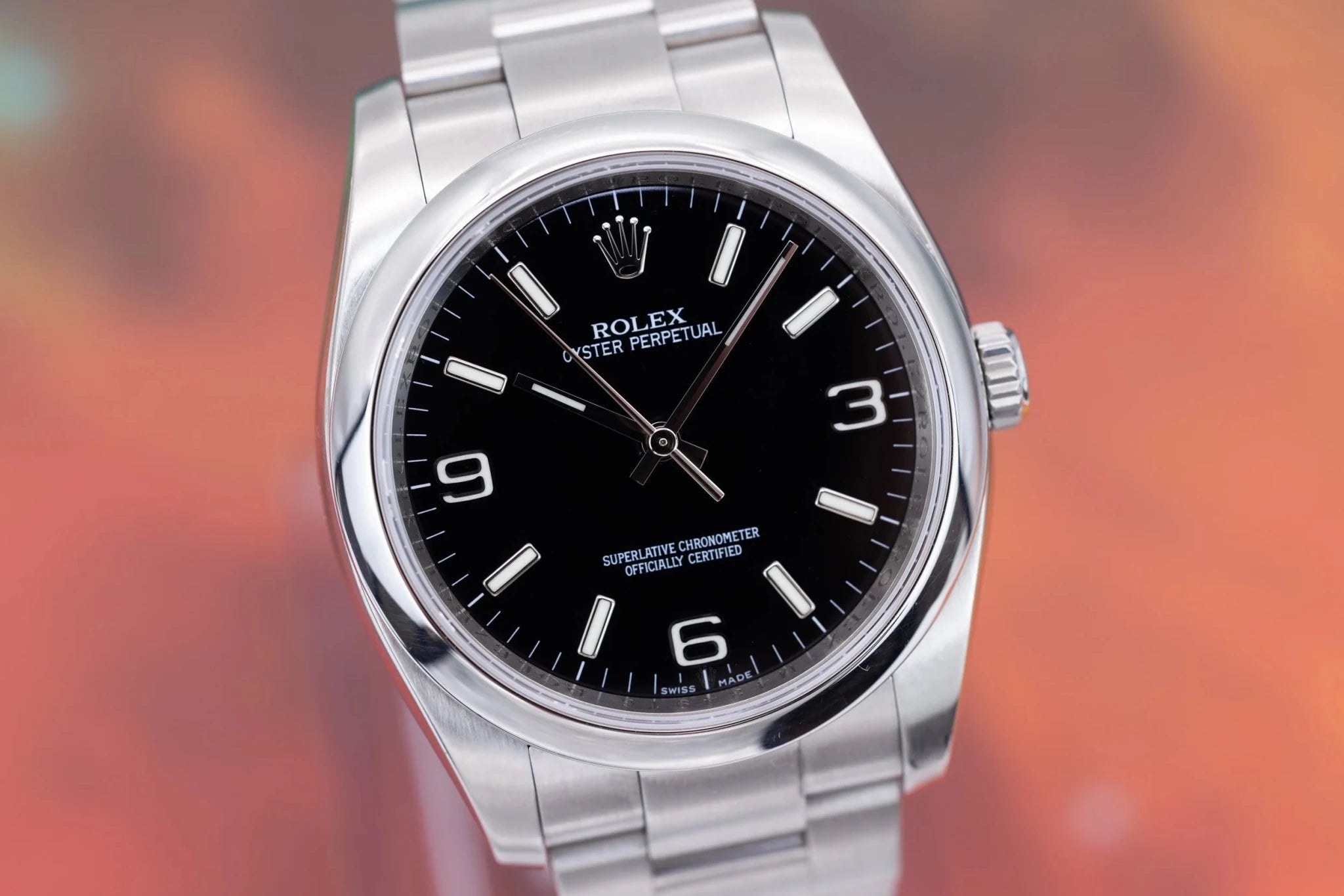 2008 Rolex Oyster Perpetual Ref. 116000 | Black 3-6-9 “Secret Explorer” Dial | Box and Papers - Sierra Time Co