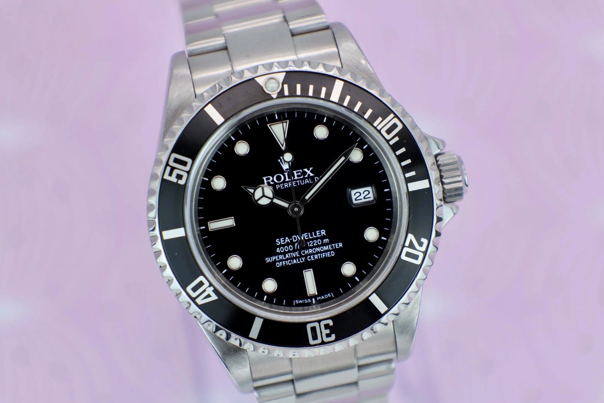 2008 Rolex Sea Dweller Ref. 16600 | 2022 RSC Card | Full Set - Sierra Time Co