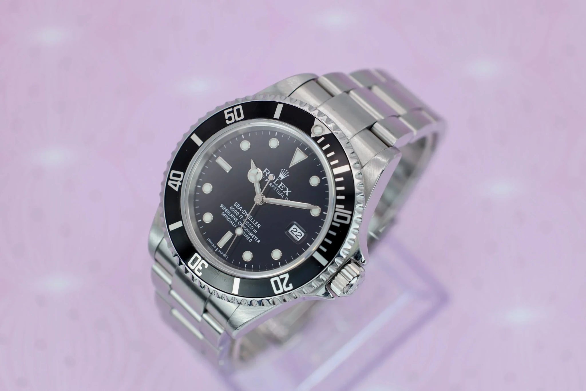 2008 Rolex Sea Dweller Ref. 16600 | 2022 RSC Card | Full Set - Sierra Time Co
