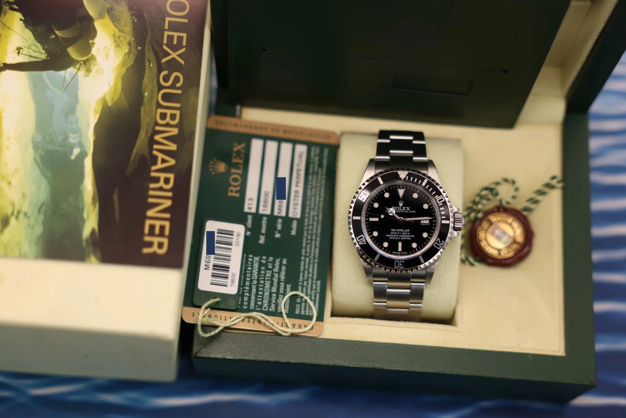 2008 Rolex Sea-Dweller Ref. 16600 | Box and Papers - Sierra Time Co