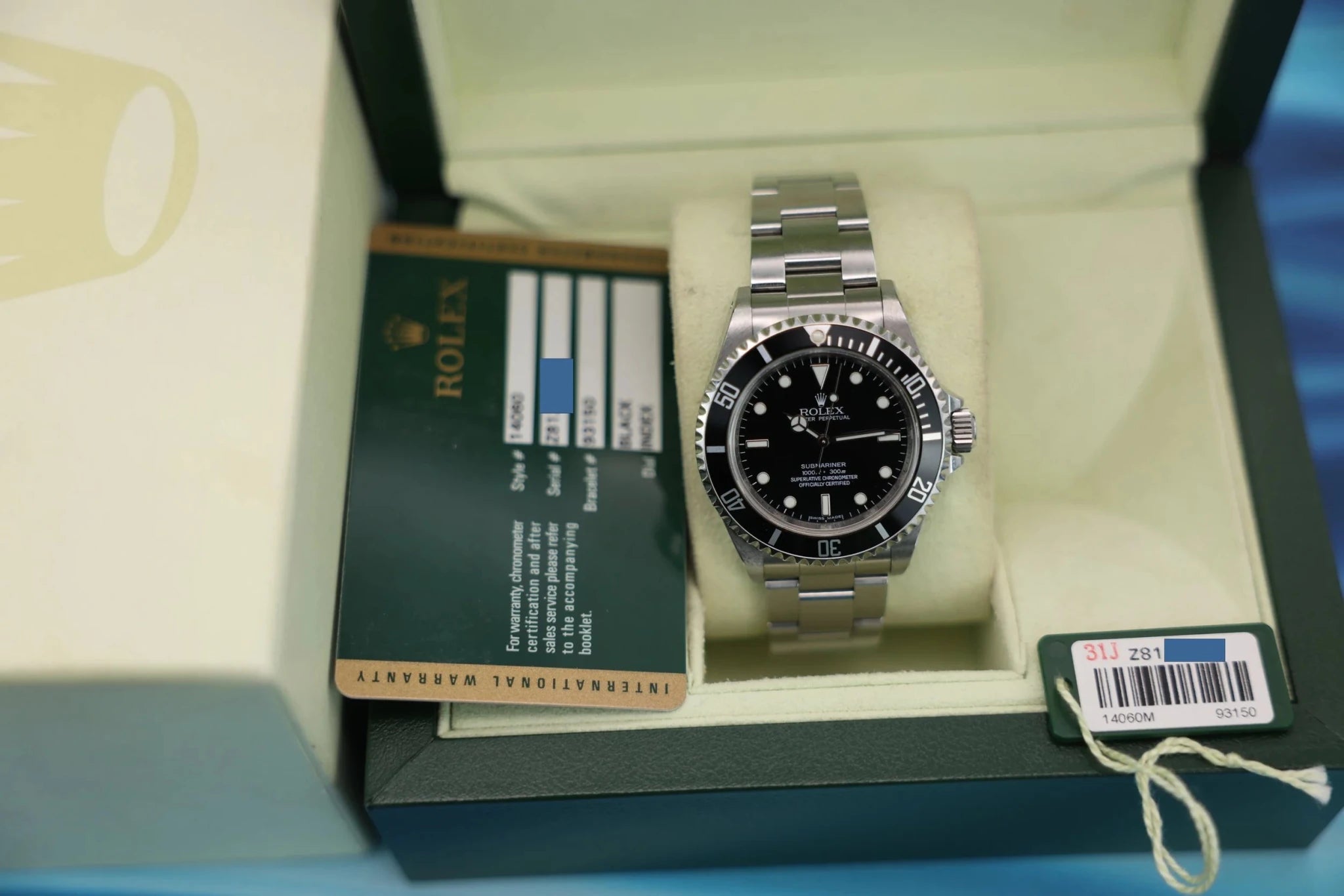 2008 Rolex Submariner Ref. 14060m | Box and Papers - Sierra Time Co