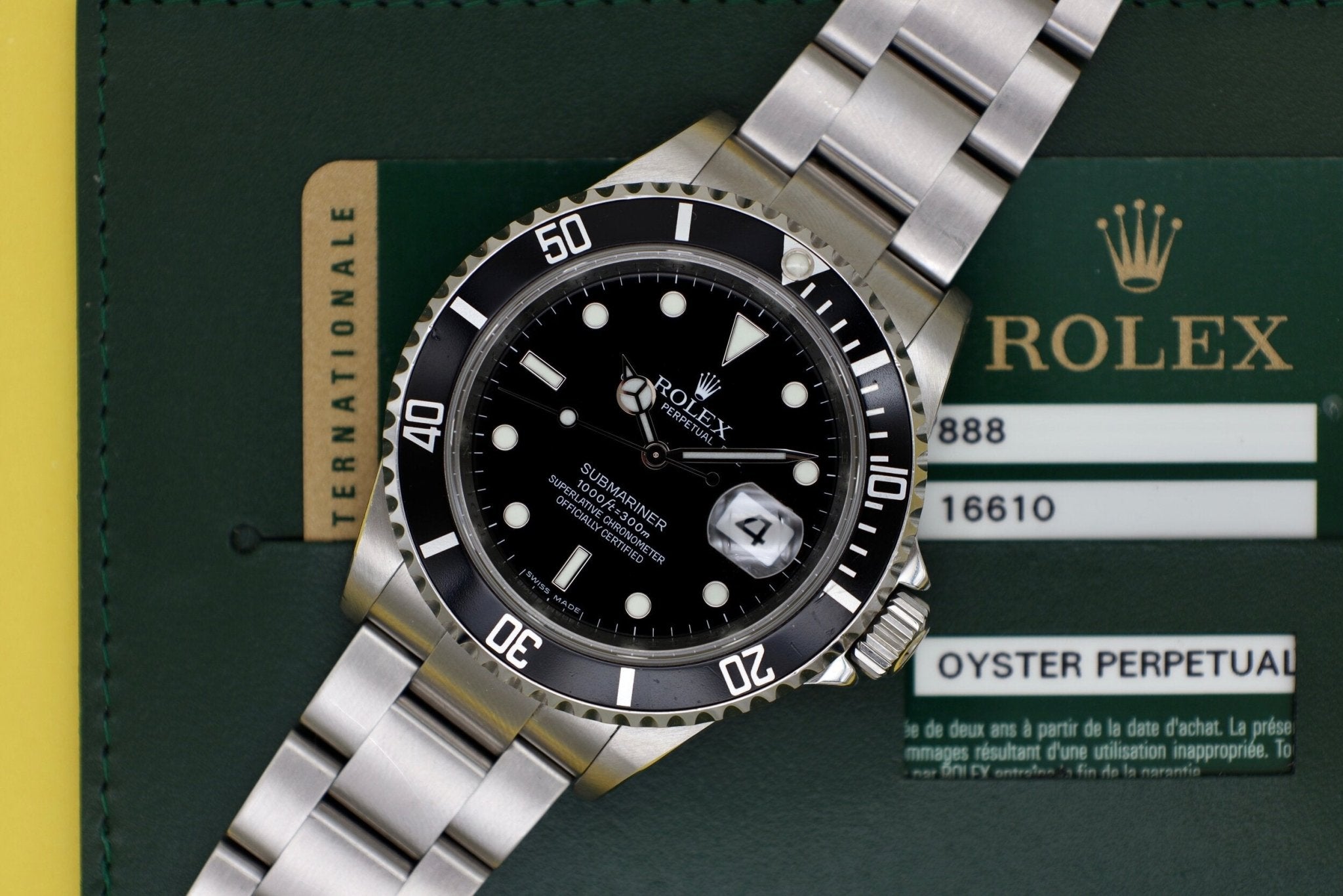 2008 Rolex Submariner Ref. 16610 | Box and Papers - Sierra Time Co