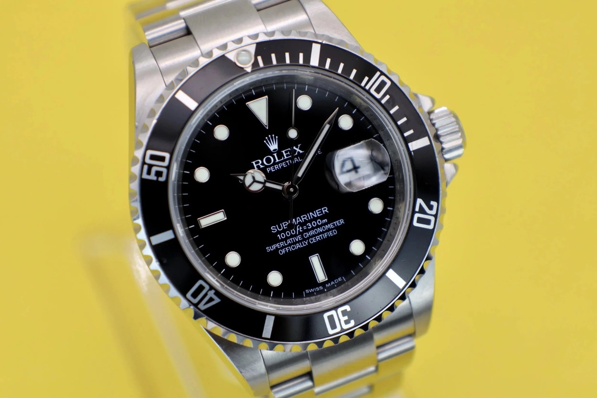 2008 Rolex Submariner Ref. 16610 | Box and Papers - Sierra Time Co
