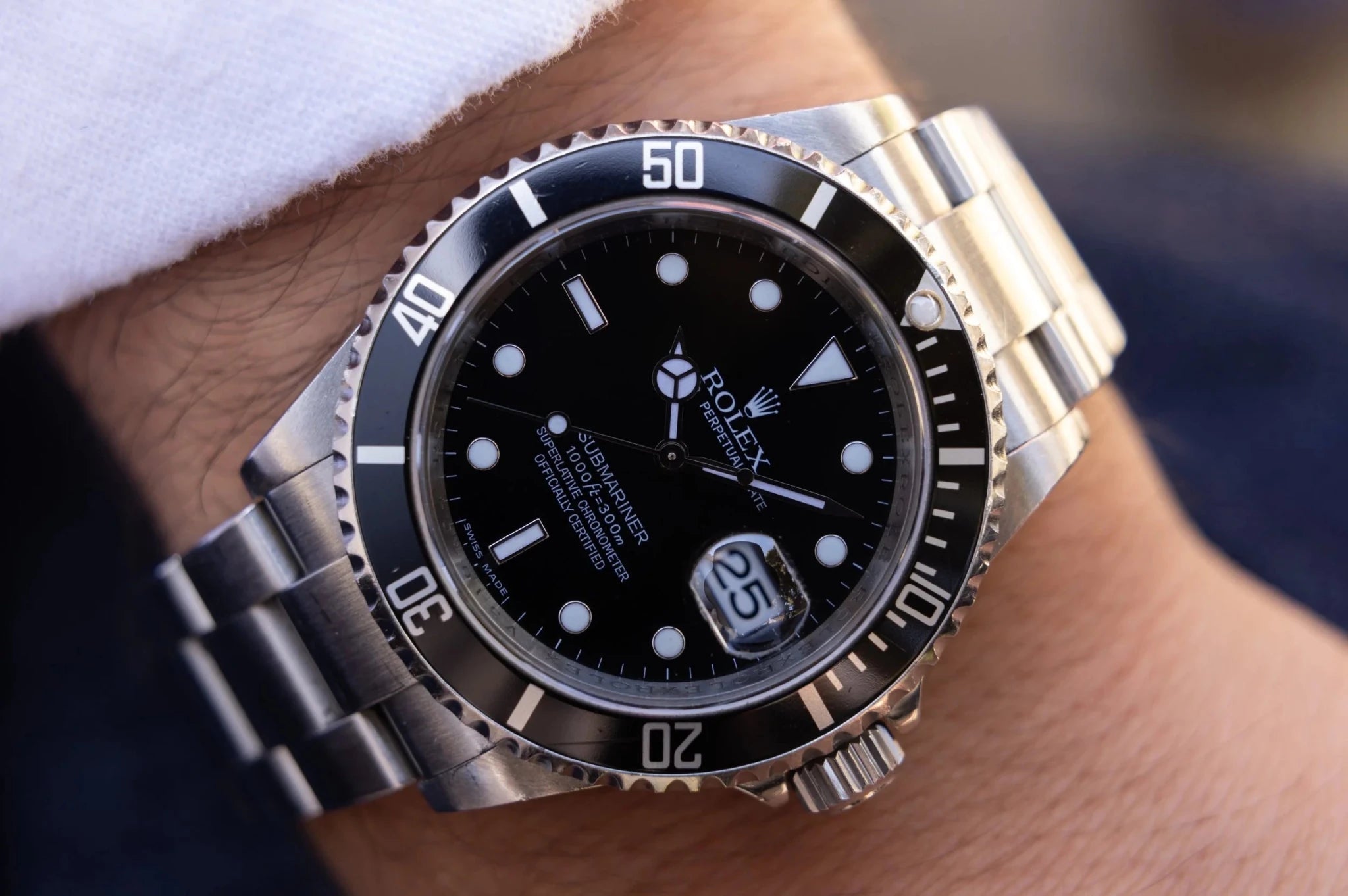 2008 Rolex Submariner Ref. 16610 | No-Holes Case - Sierra Time Co