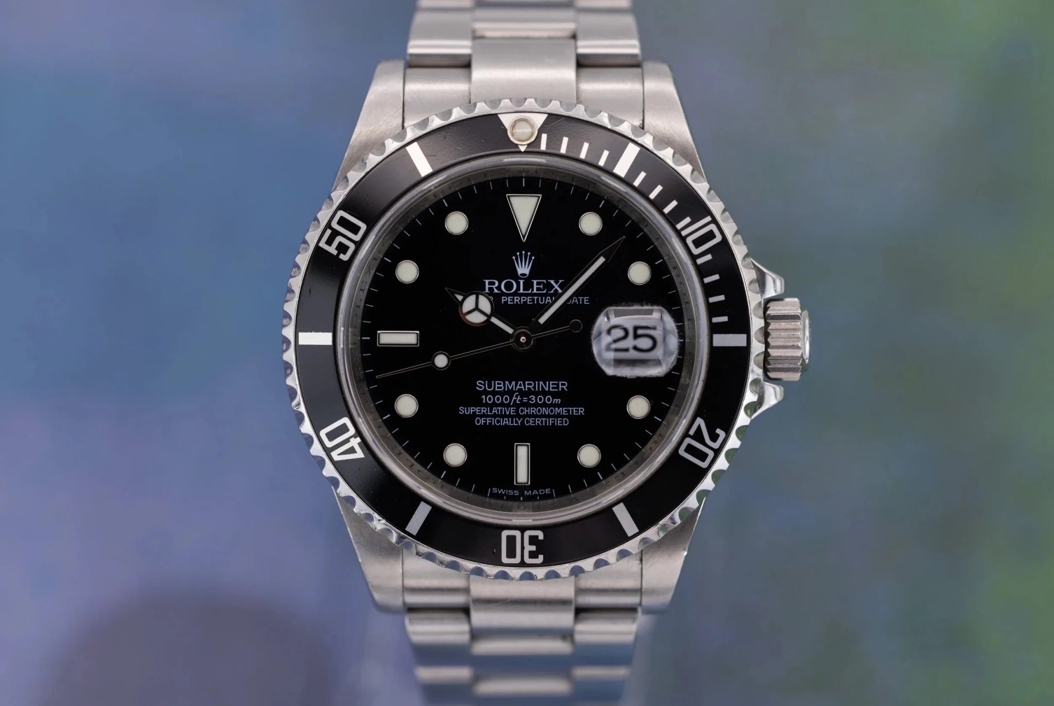2008 Rolex Submariner Ref. 16610 | No-Holes Case - Sierra Time Co