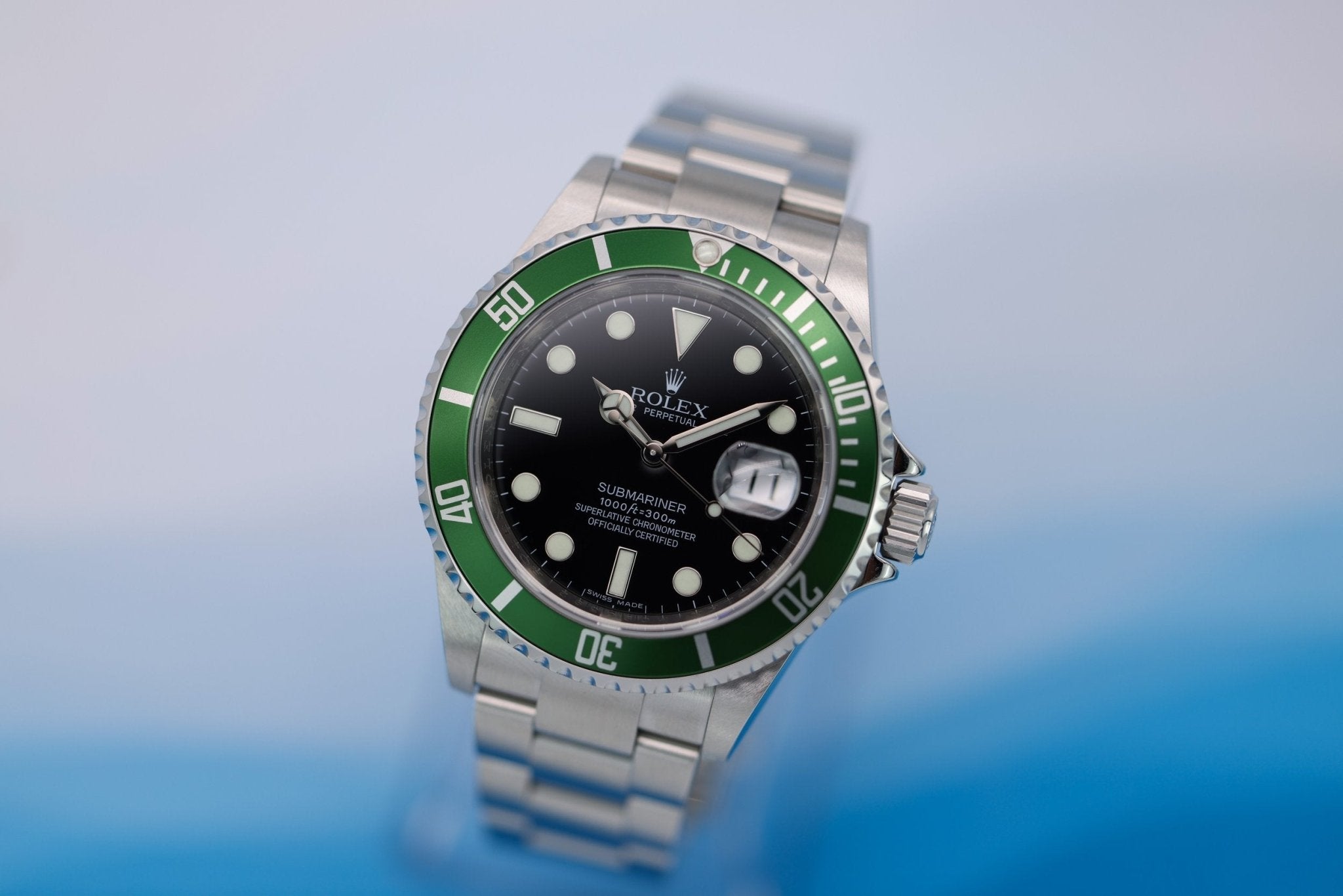 2008 Rolex Submariner Ref. 16610LV Kermit - Sierra Time Co