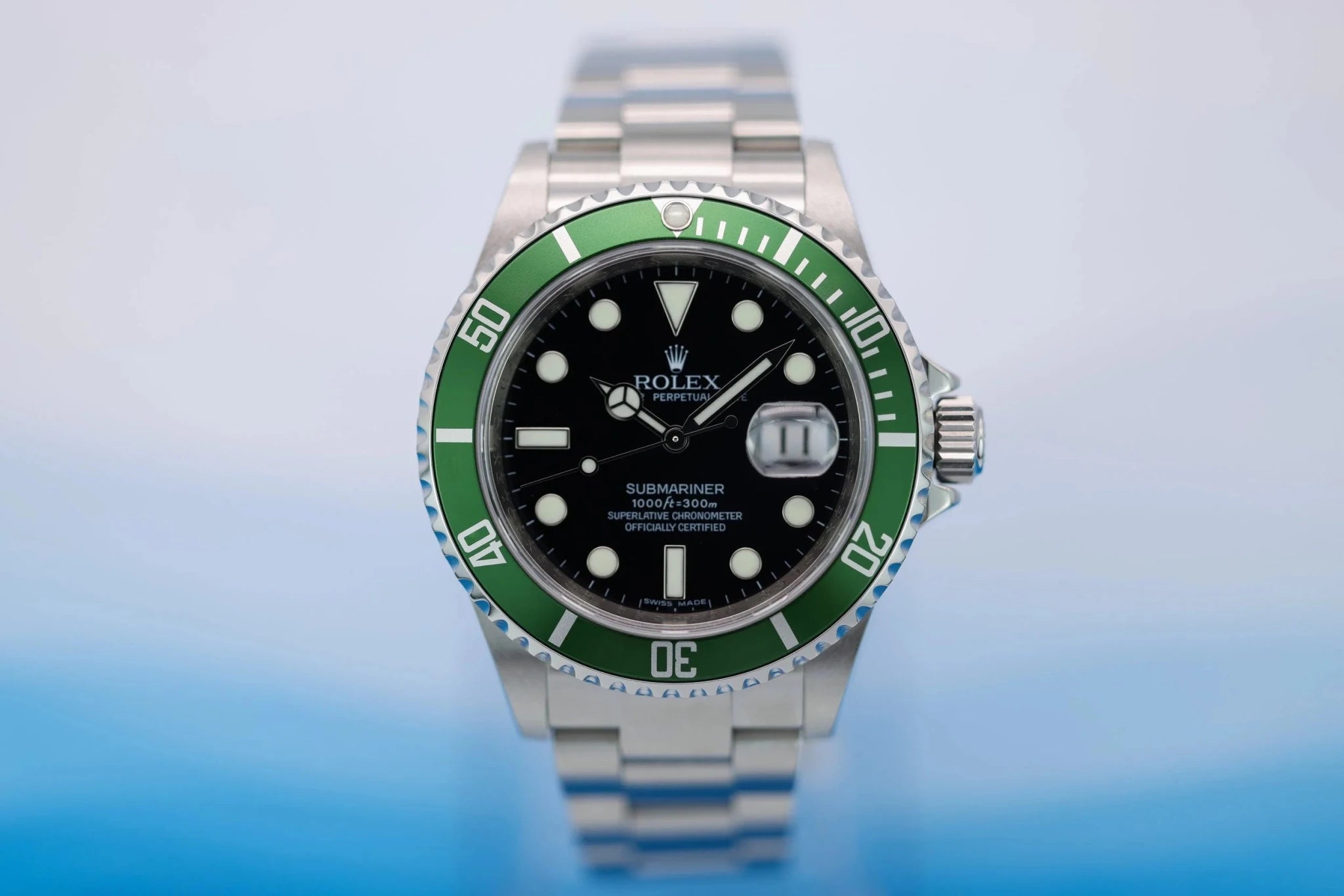 2008 Rolex Submariner Ref. 16610LV Kermit - Sierra Time Co