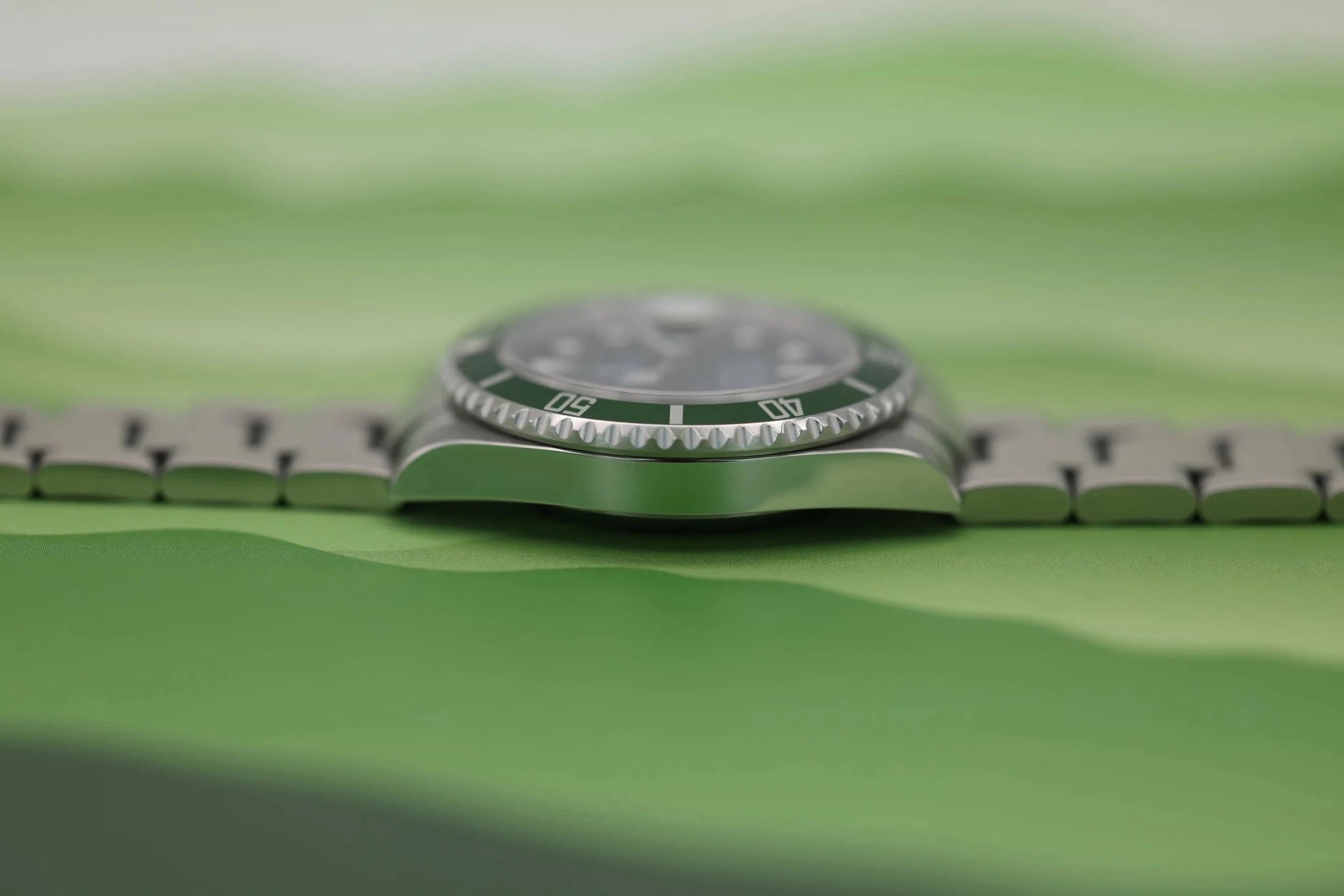 2008 Rolex Submariner Ref. 16610LV | Kermit | Box and Papers - Sierra Time Co
