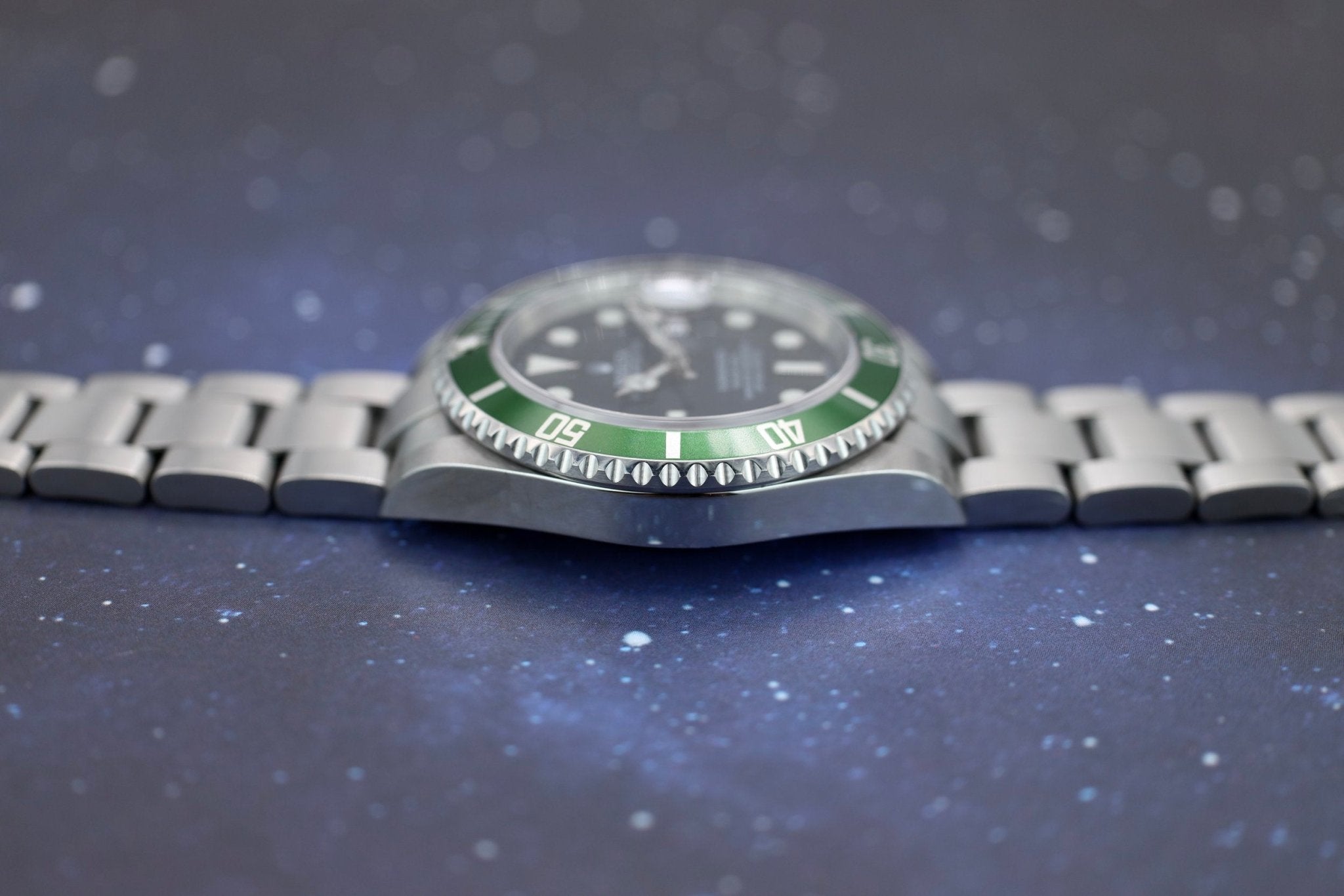 2008 Rolex Submariner Ref. 16610LV Kermit | Full Set - Sierra Time Co