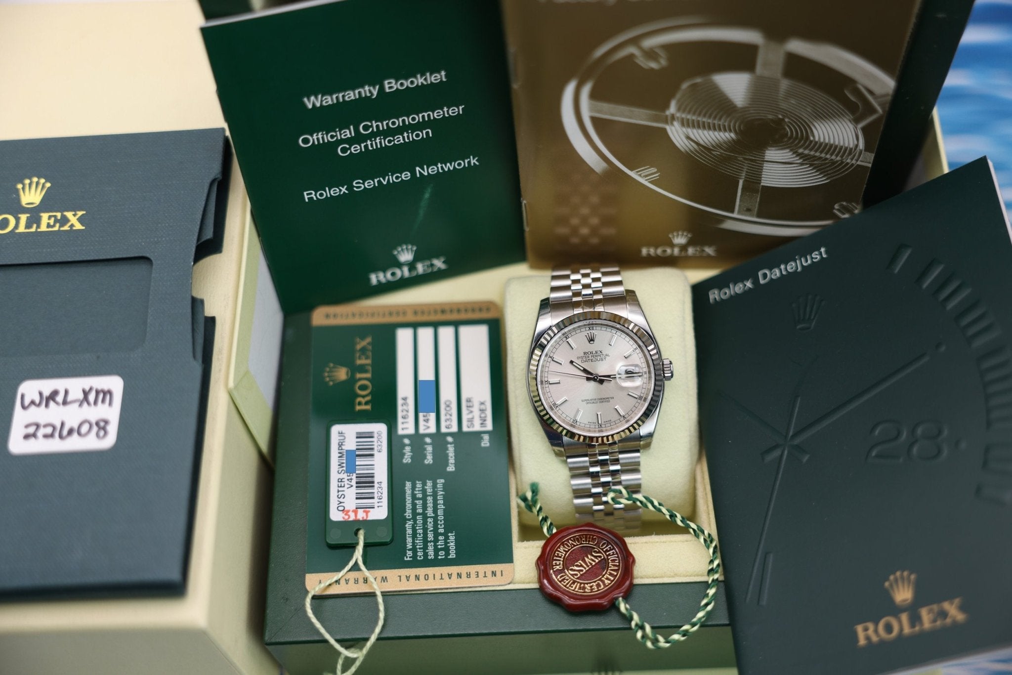2009 Rolex Datejust Ref. 116234 | New Old Stock | Stickered | Full Set - Sierra Time Co