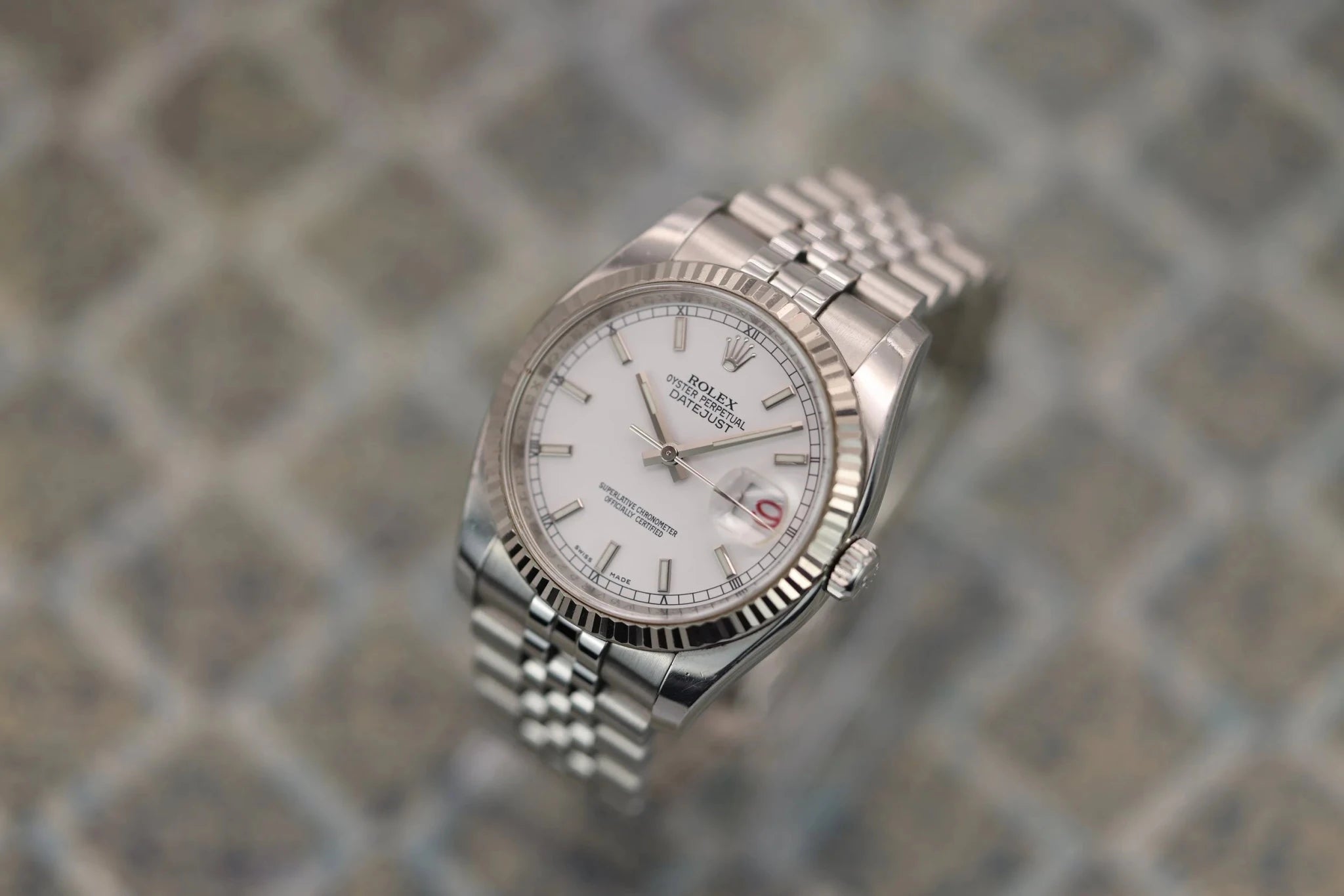 2009 Rolex Datejust Ref. 116234 | White Dial - Sierra Time Co