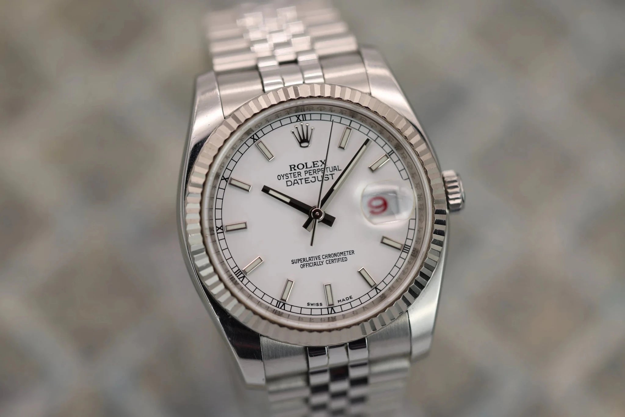 2009 Rolex Datejust Ref. 116234 | White Dial - Sierra Time Co