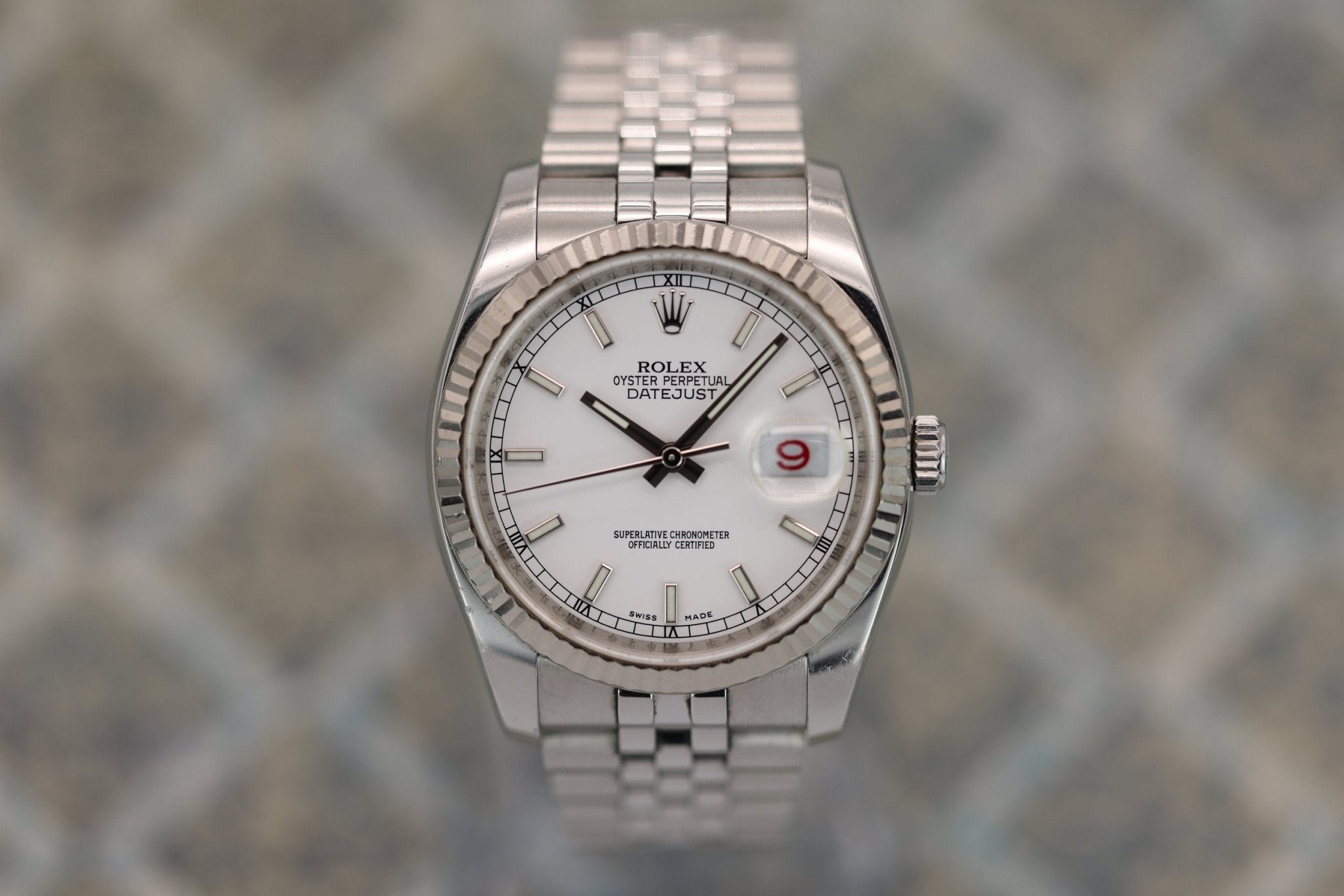 2009 Rolex Datejust Ref. 116234 | White Dial - Sierra Time Co
