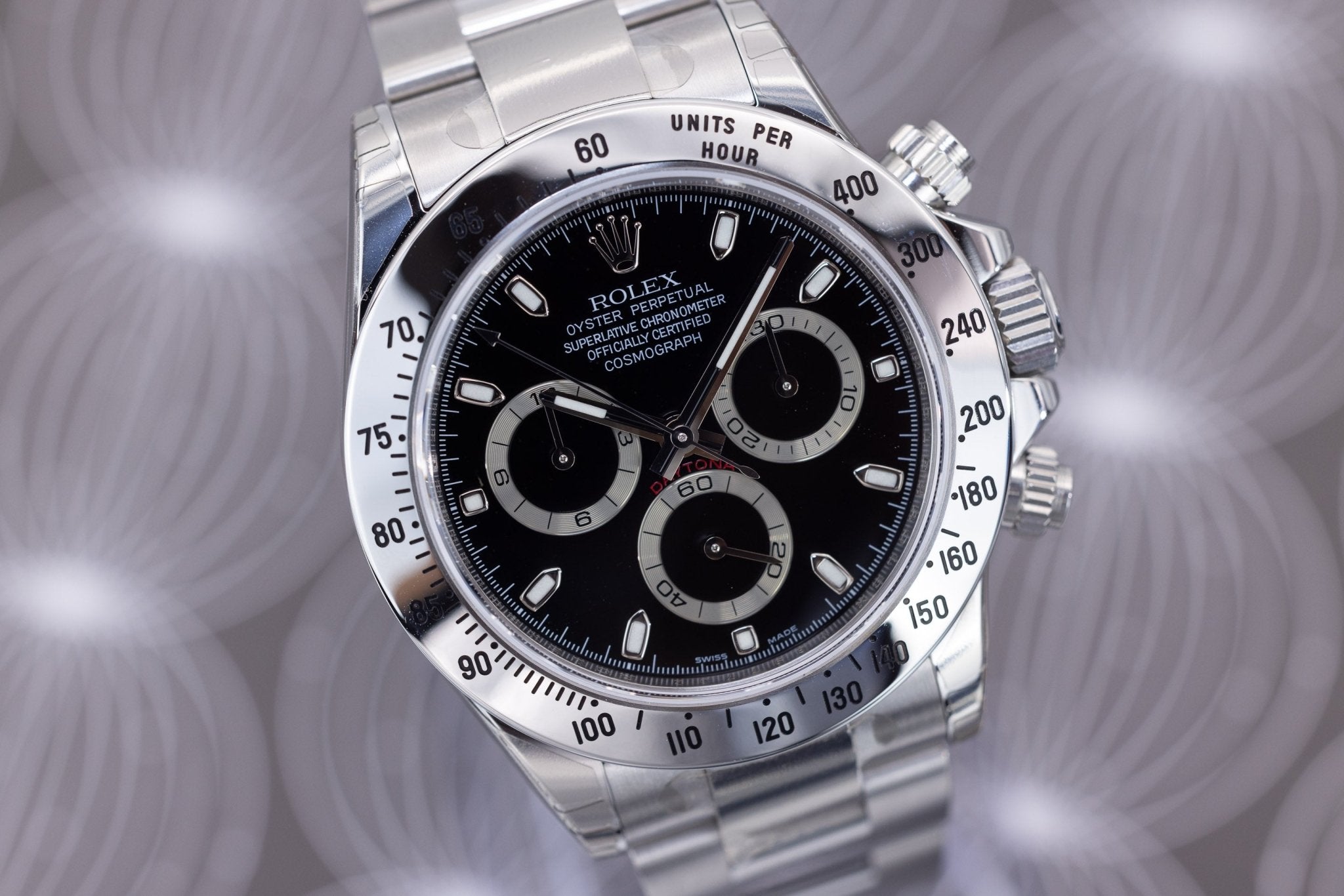 2009 Rolex Daytona Ref. 116520 | Black Dial | NOS | Stickered | Box and Papers - Sierra Time Co