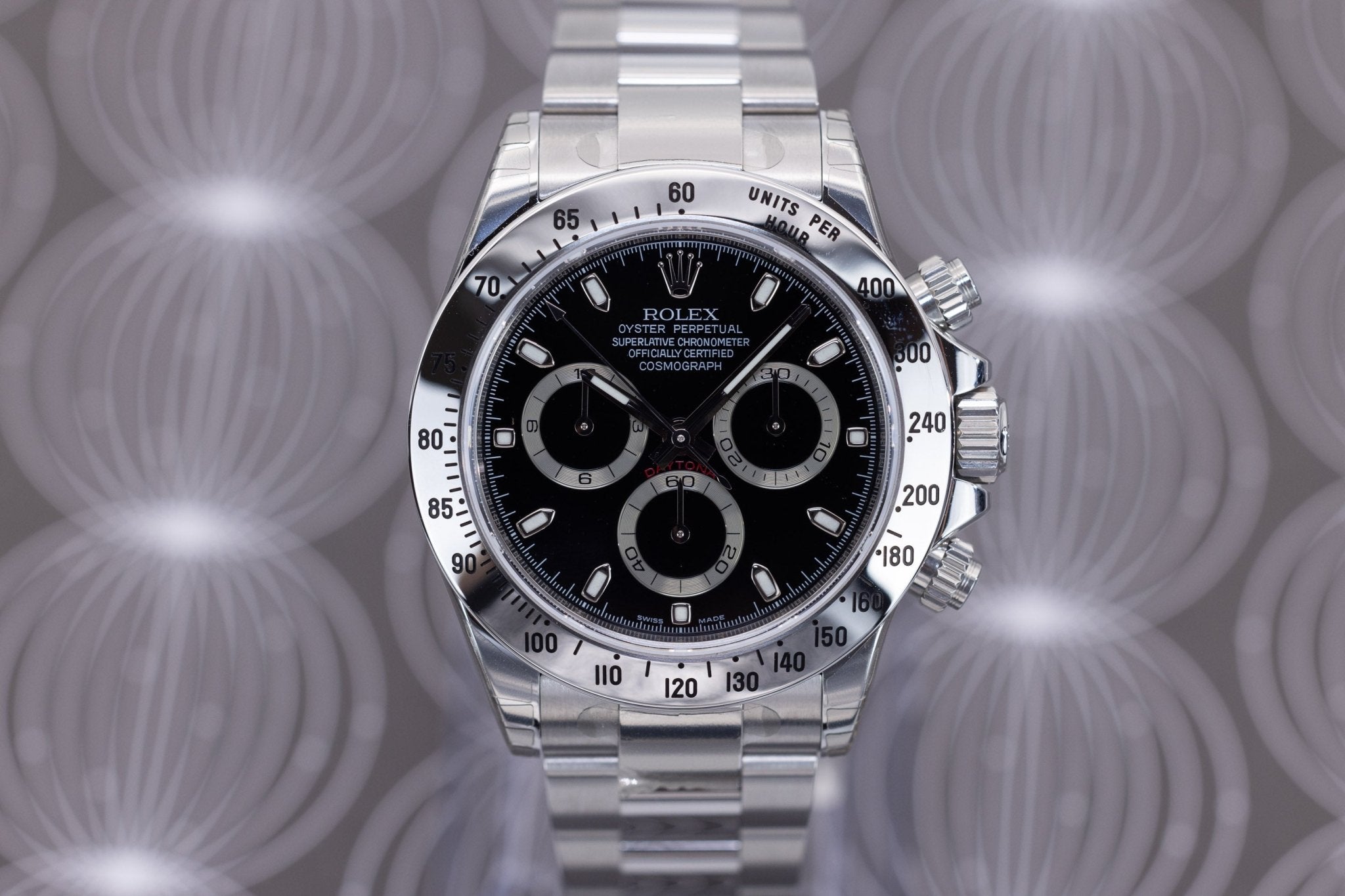 2009 Rolex Daytona Ref. 116520 | Black Dial | NOS | Stickered | Box and Papers - Sierra Time Co