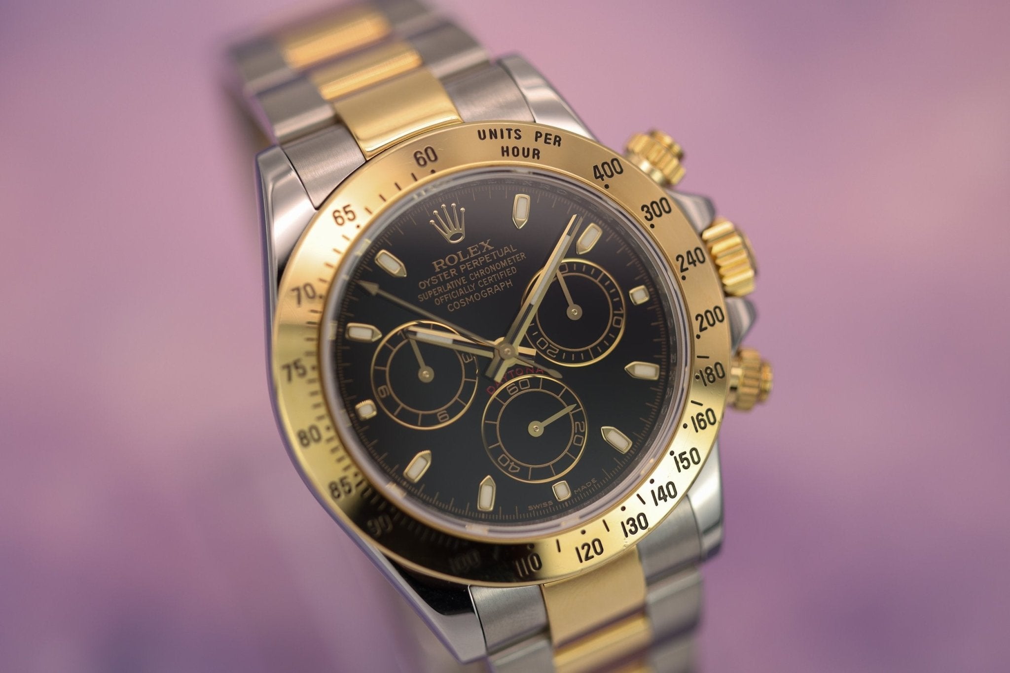 2009 Rolex Daytona Ref. 116523 | Black Dial | Box and Papers - Sierra Time Co
