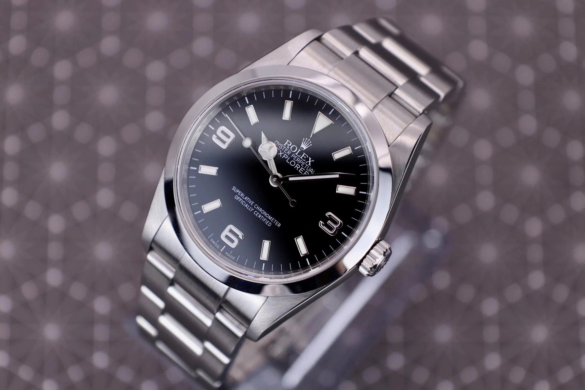 2009 Rolex Explorer I Ref. 114270 | Box and Papers - Sierra Time Co