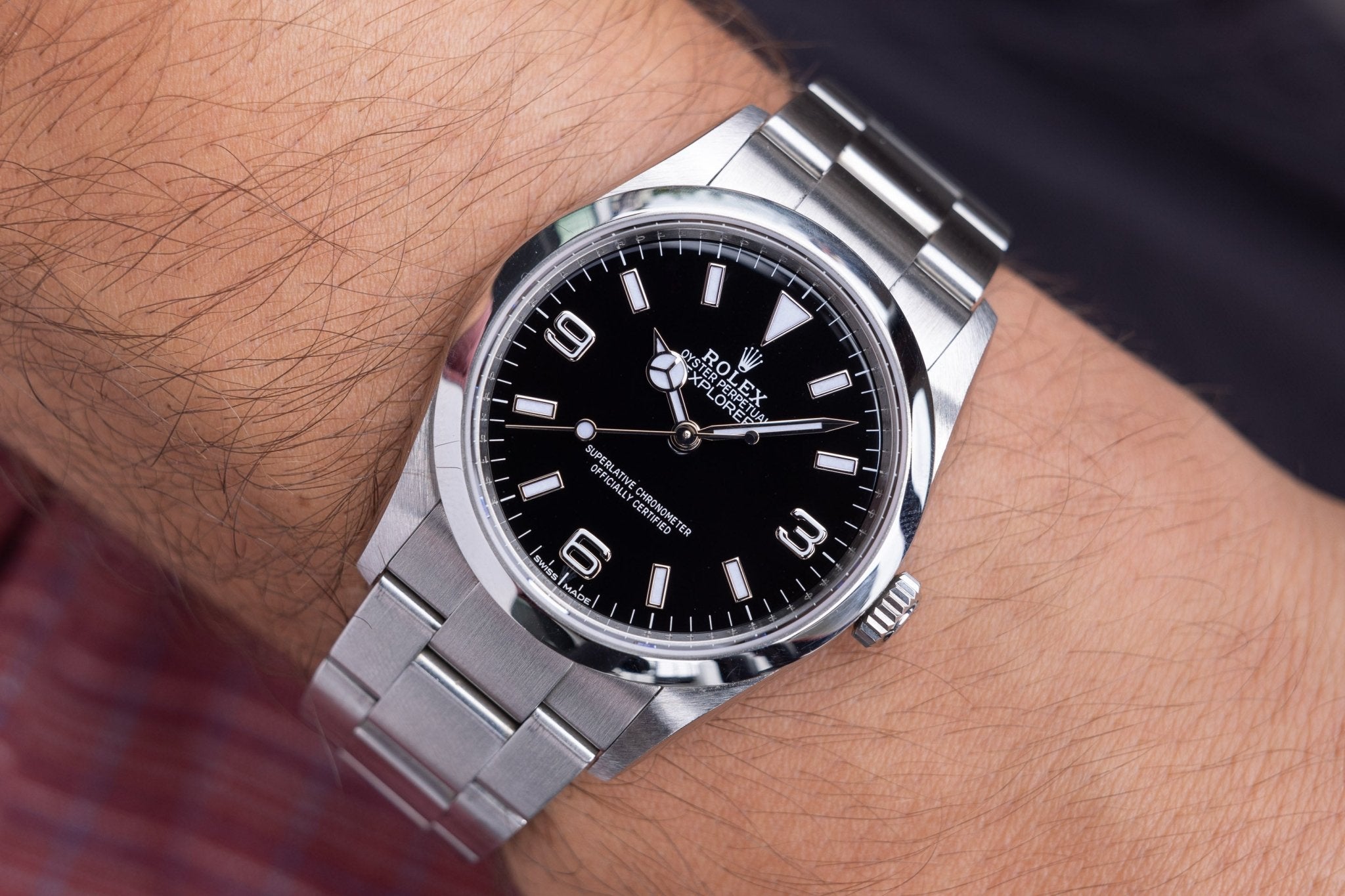 2009 Rolex Explorer I Ref. 114270 | Like New Condition | RSC Service Card - Sierra Time Co