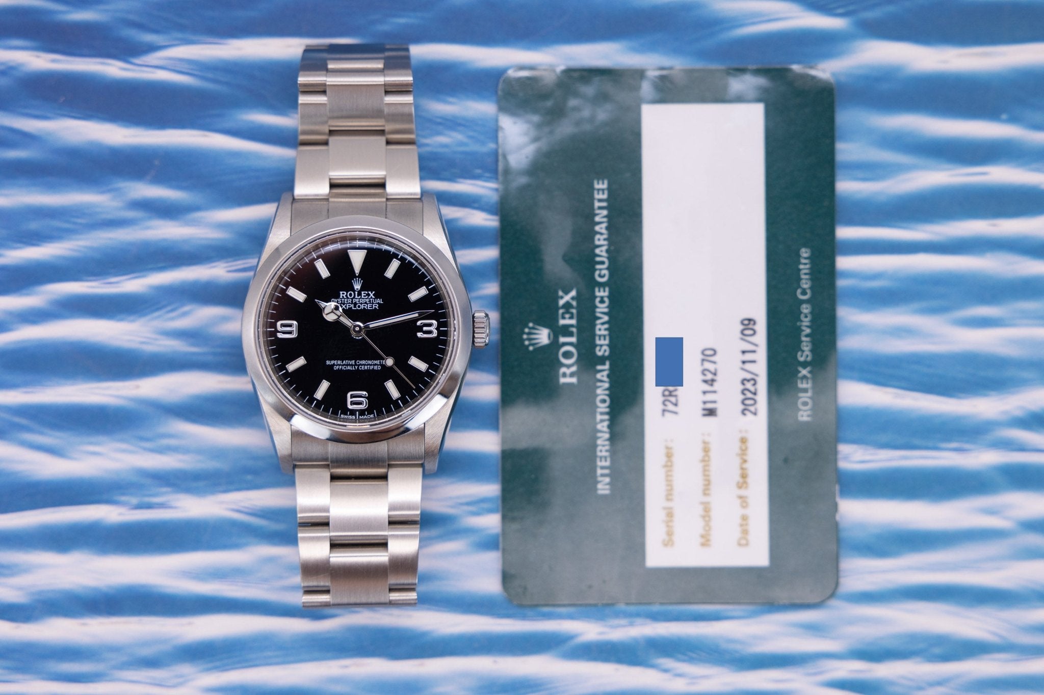 2009 Rolex Explorer I Ref. 114270 | Like New Condition | RSC Service Card - Sierra Time Co