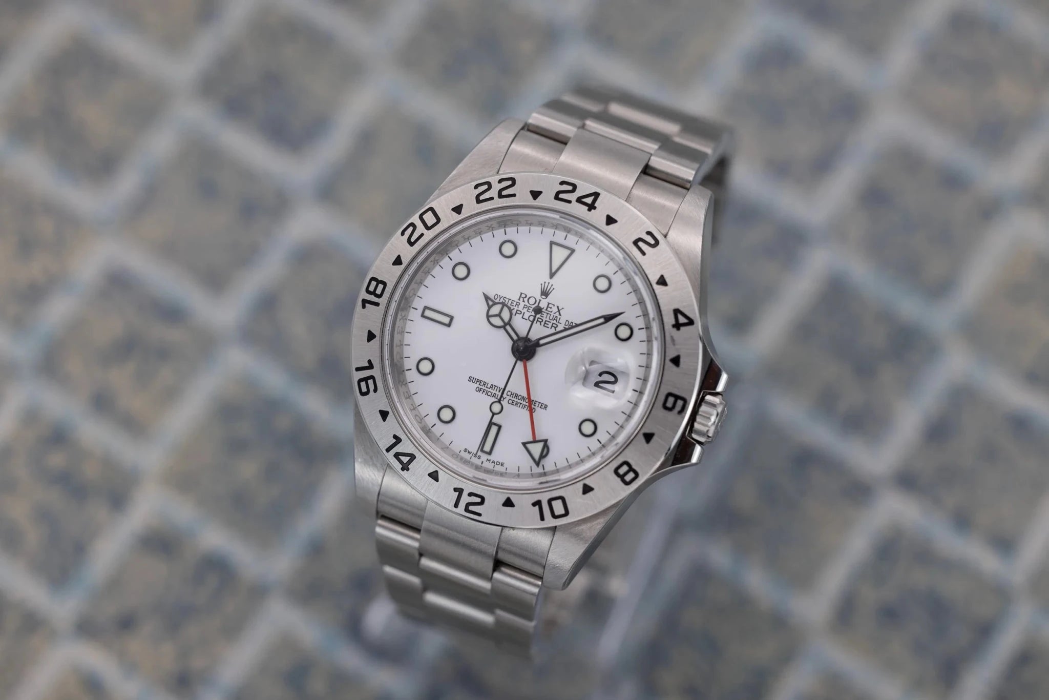 2009 Rolex Explorer II Ref. 16570 Polar | 3186 Movement | Engraved Rehaut | Full Set - Sierra Time Co