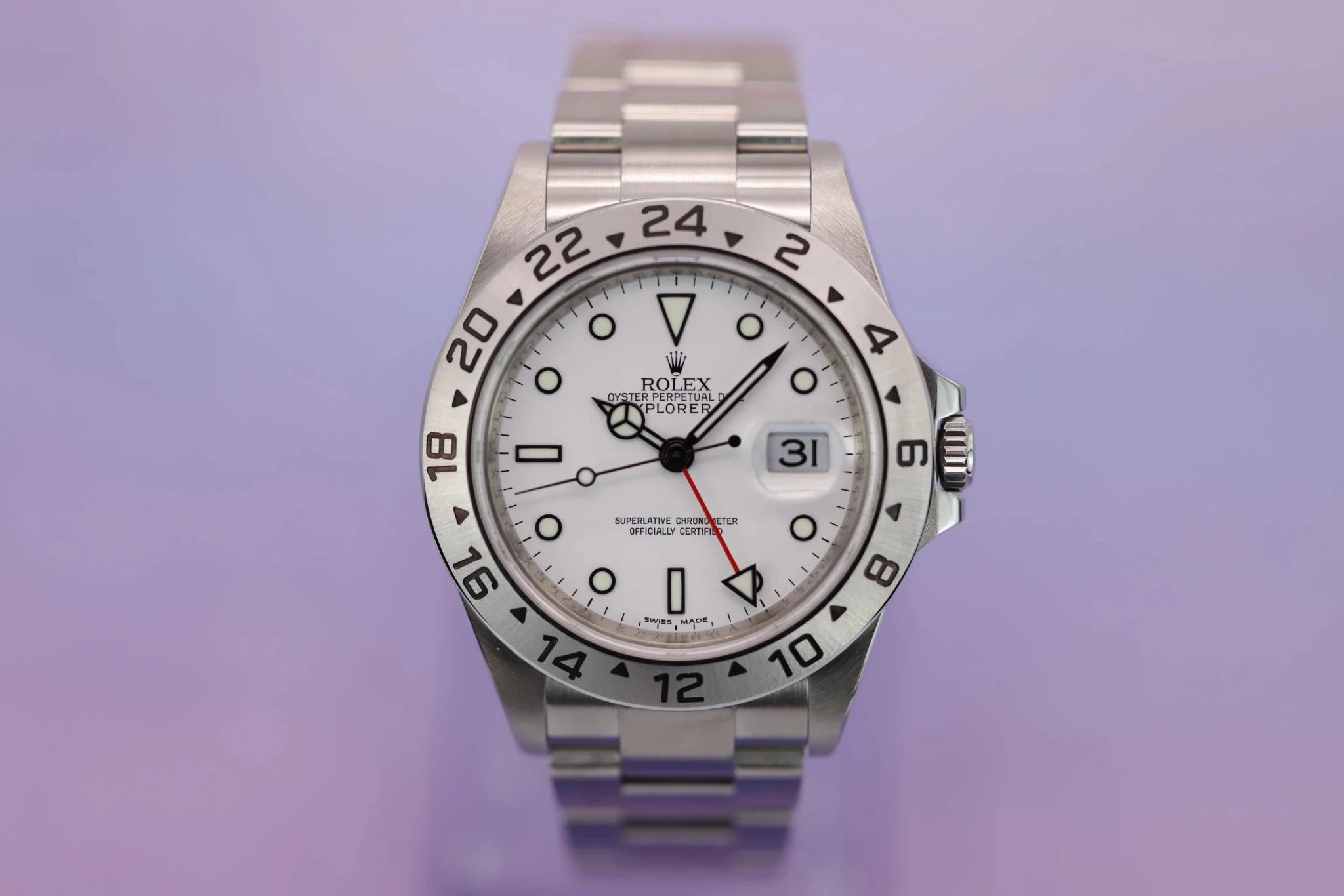 2009 Rolex Explorer II Ref. 16570 Polar | 3186 Movement | Full Set - Sierra Time Co