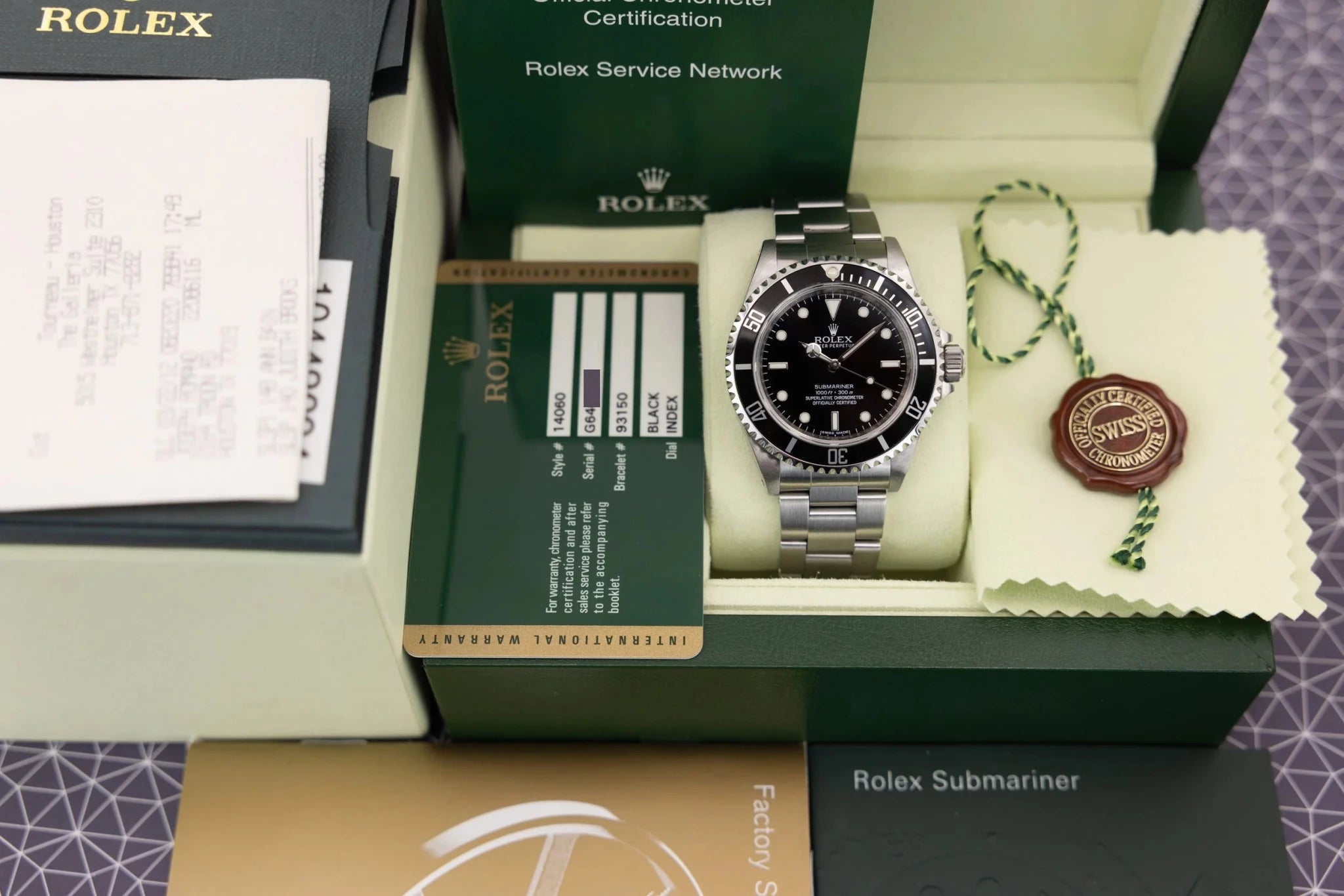 2009 Rolex Submariner Ref. 14060M | 4-Liner | Box and Papers - Sierra Time Co