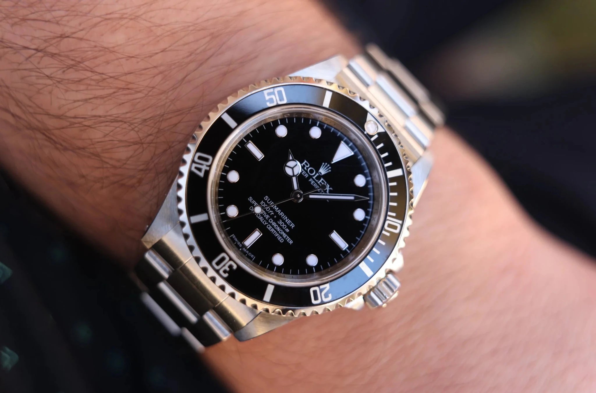 2009 Rolex Submariner Ref. 14060M | 4-Liner | Card | Excellent Condition - Sierra Time Co