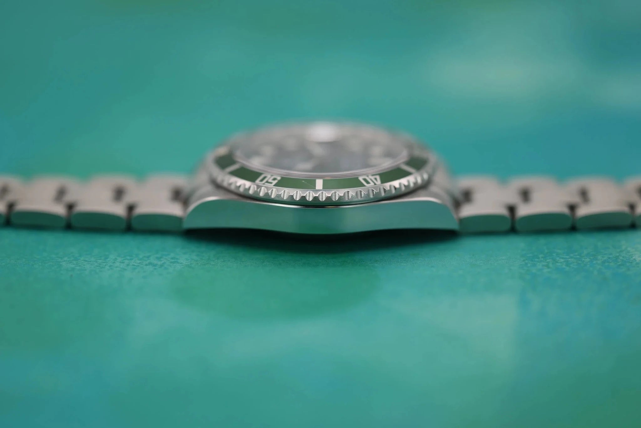 2009 Rolex Submariner Ref. 16610LV Kermit | Box and Papers - Sierra Time Co
