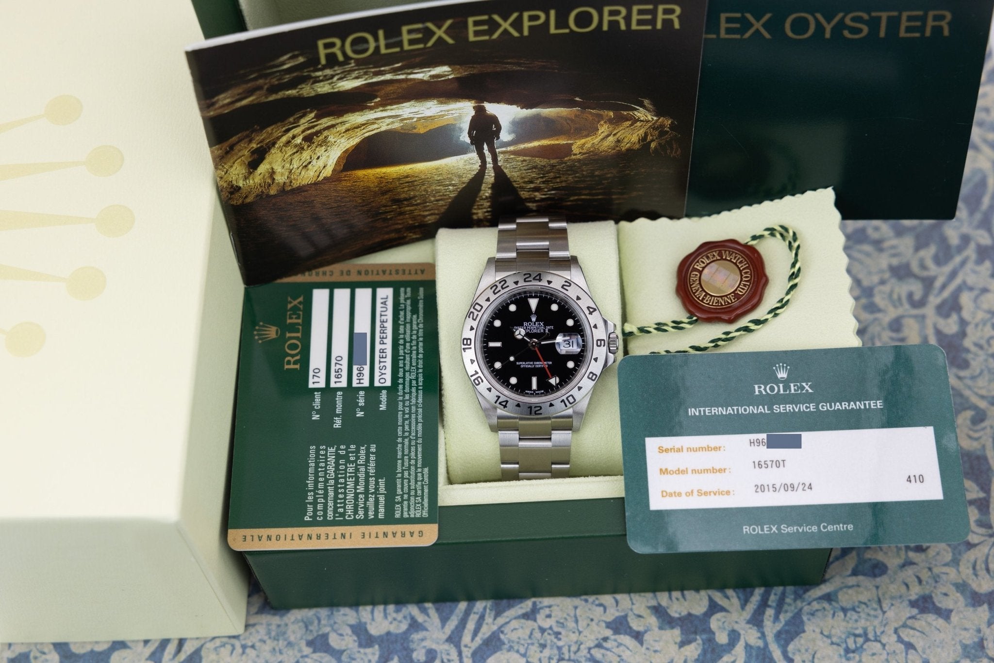 2010 Rolex Explorer II Ref. 16570 | 3186 Movement | Box and Papers - Sierra Time Co