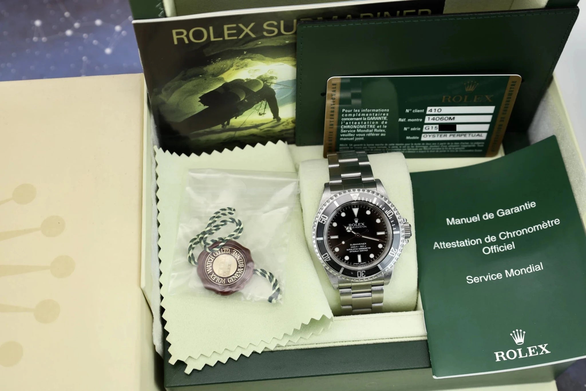 2010 Rolex Submariner Ref. 14060M | Box and Papers - Sierra Time Co