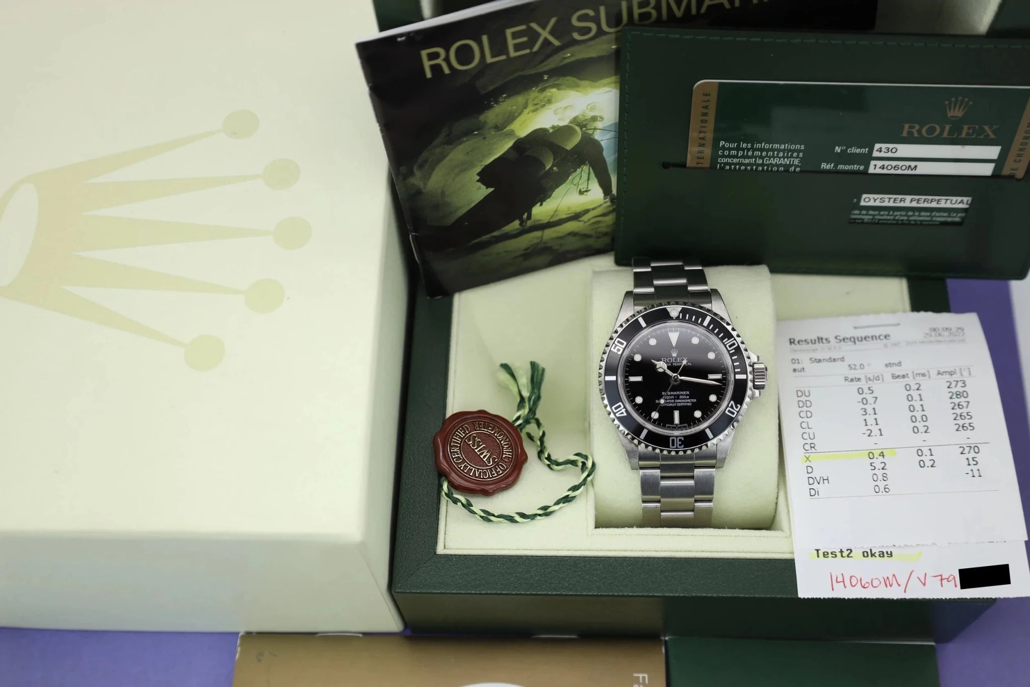 2010 Rolex Submariner Ref. 14060m | Full Set - Sierra Time Co