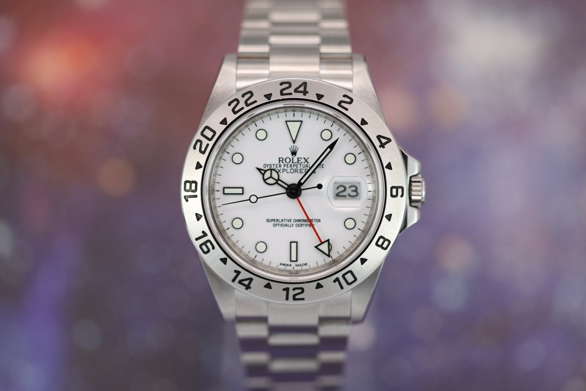 2011 Rolex Explorer II Ref. 16570 Polar | 3186 Movement | Box and Papers - Sierra Time Co
