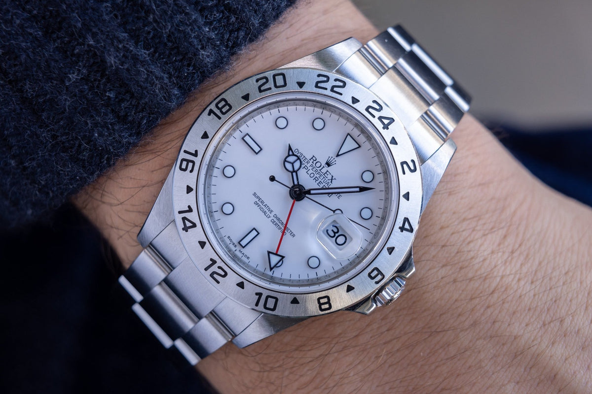 2011 Rolex Explorer II Ref. 16570 Polar | 3186 Movement | Box and Papers - Sierra Time Co