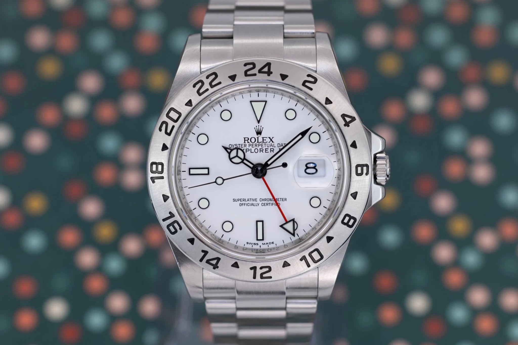 2011 Rolex Explorer II Ref. 16570 Polar | 3186 Movement | Thin Frame Dial - Sierra Time Co