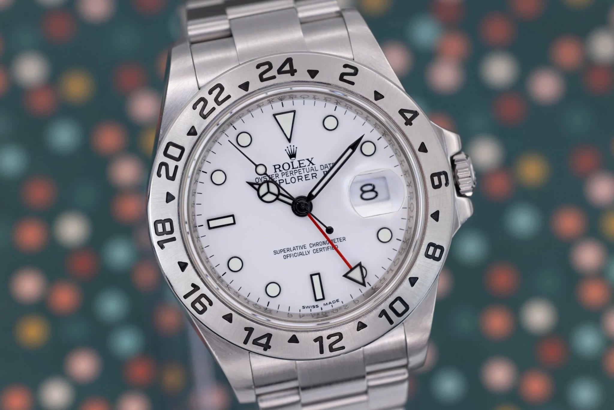 2011 Rolex Explorer II Ref. 16570 Polar | 3186 Movement | Thin Frame Dial - Sierra Time Co