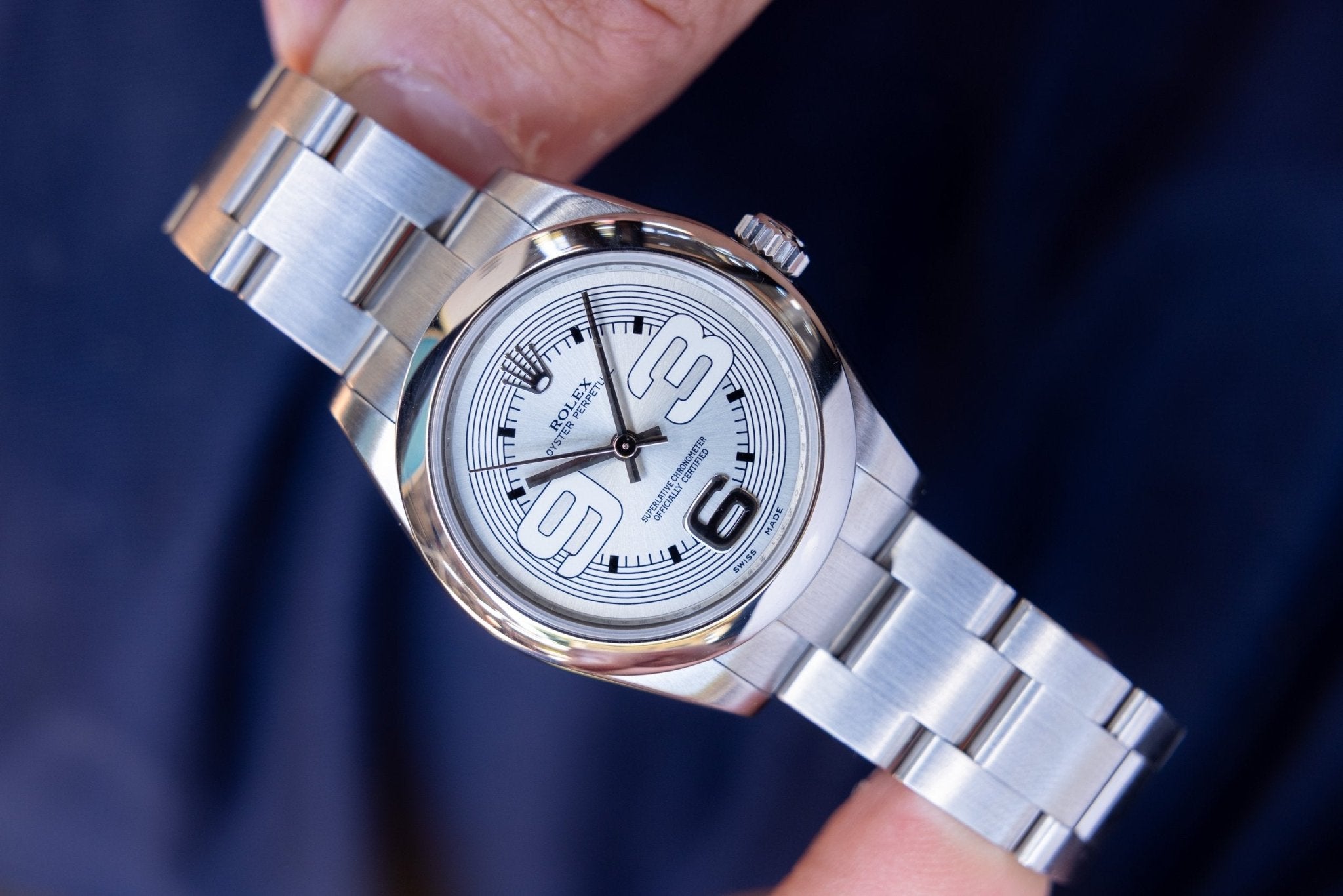 2011 Rolex Ladies Oyster Perpetual Ref. 177200 | 369 Concentric Dial | Box and Papers - Sierra Time Co