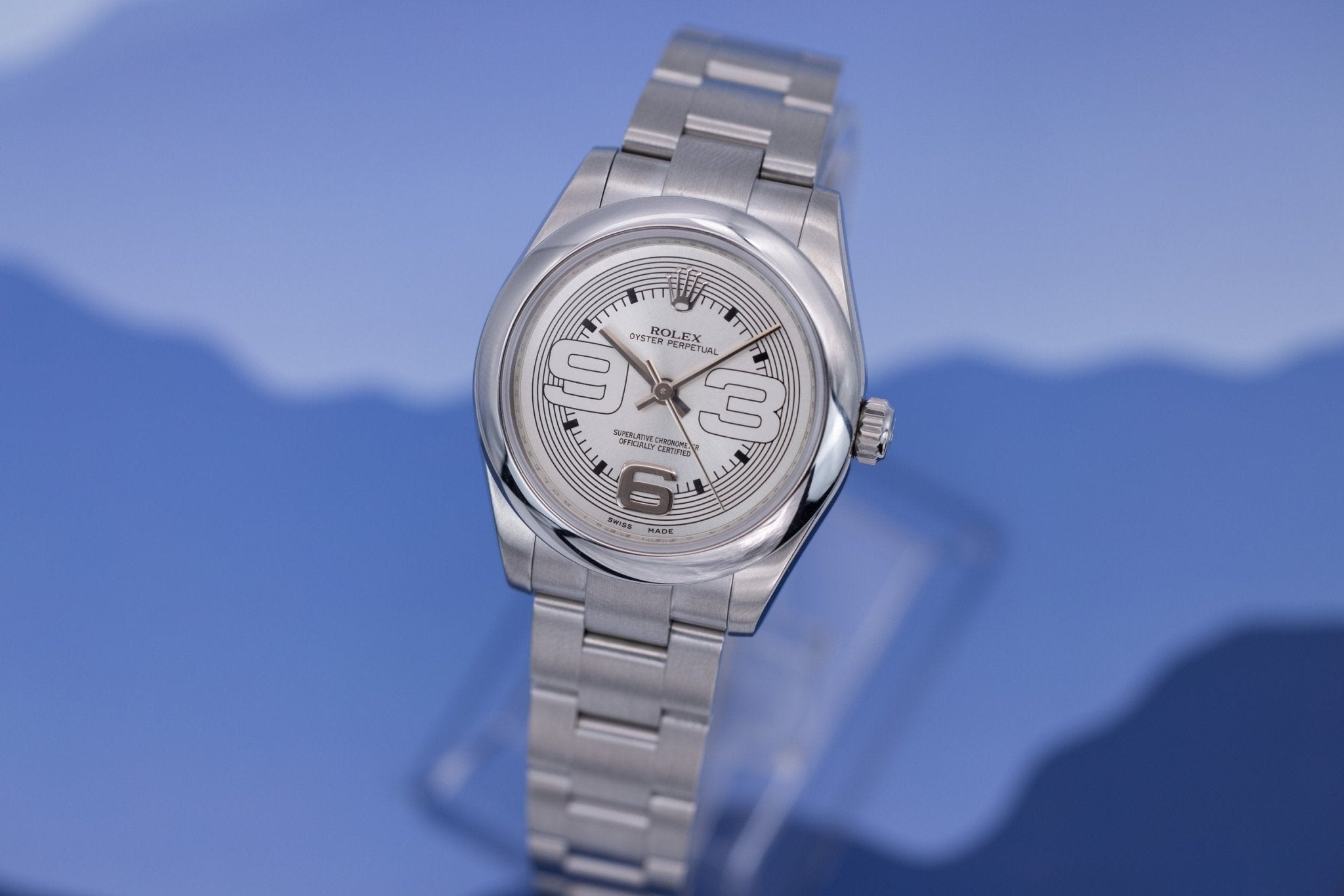 2011 Rolex Ladies Oyster Perpetual Ref. 177200 | 369 Concentric Dial | Box and Papers - Sierra Time Co
