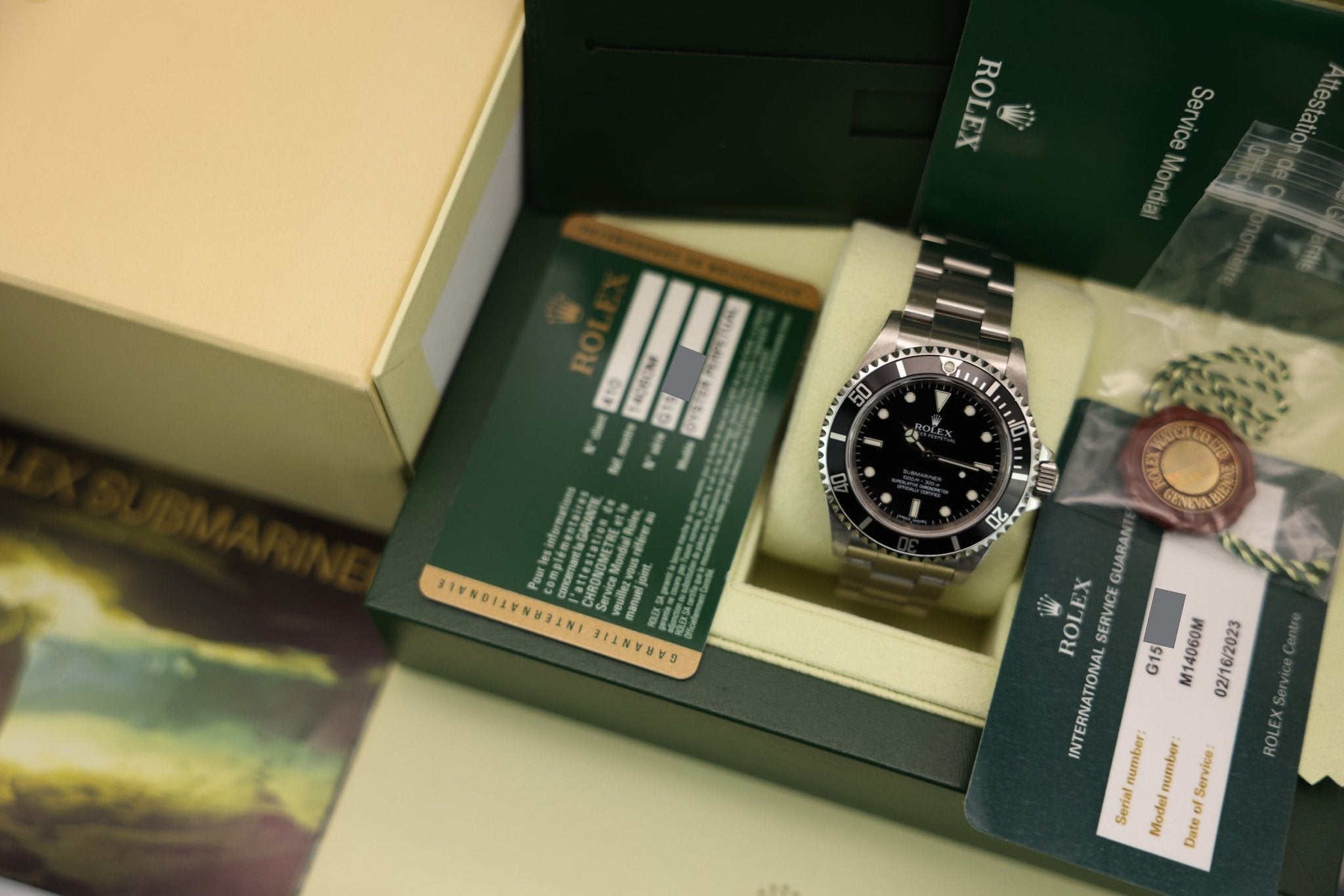2011 Rolex Submariner Ref. 14060M | Box and Papers | 2023 Service - Sierra Time Co