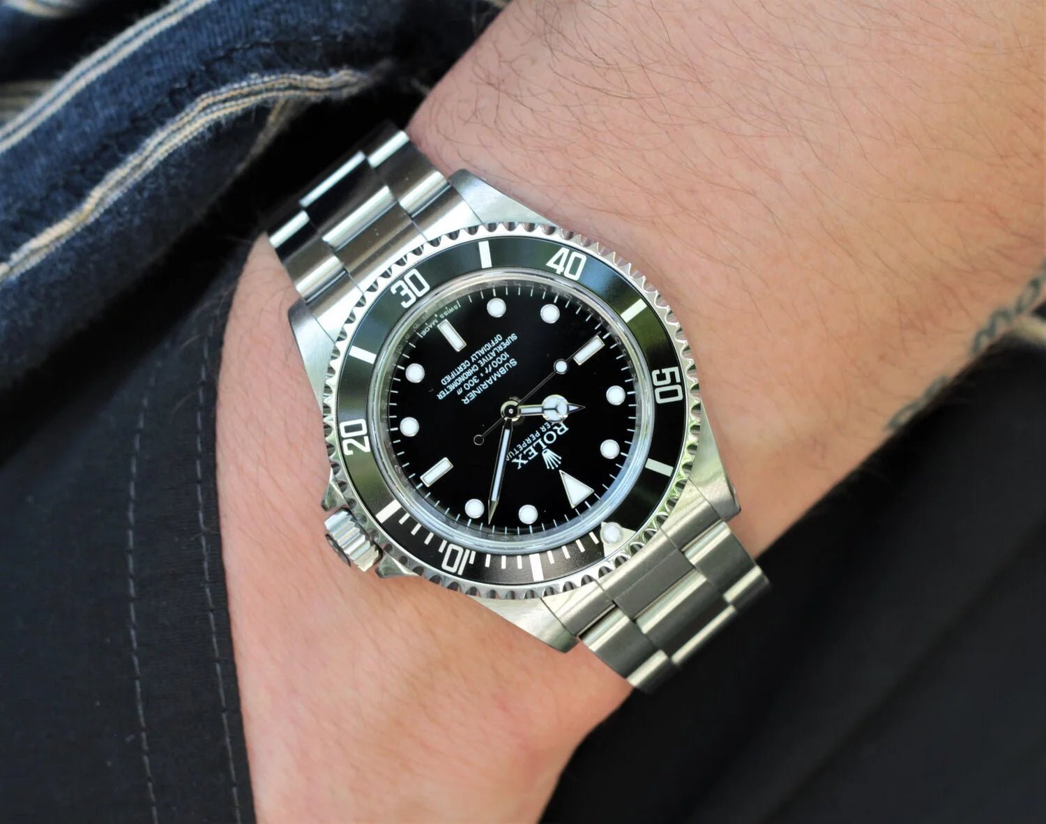 2011 Rolex Submariner Ref. 14060M Full Set Under RSC Warranty - Sierra Time Co