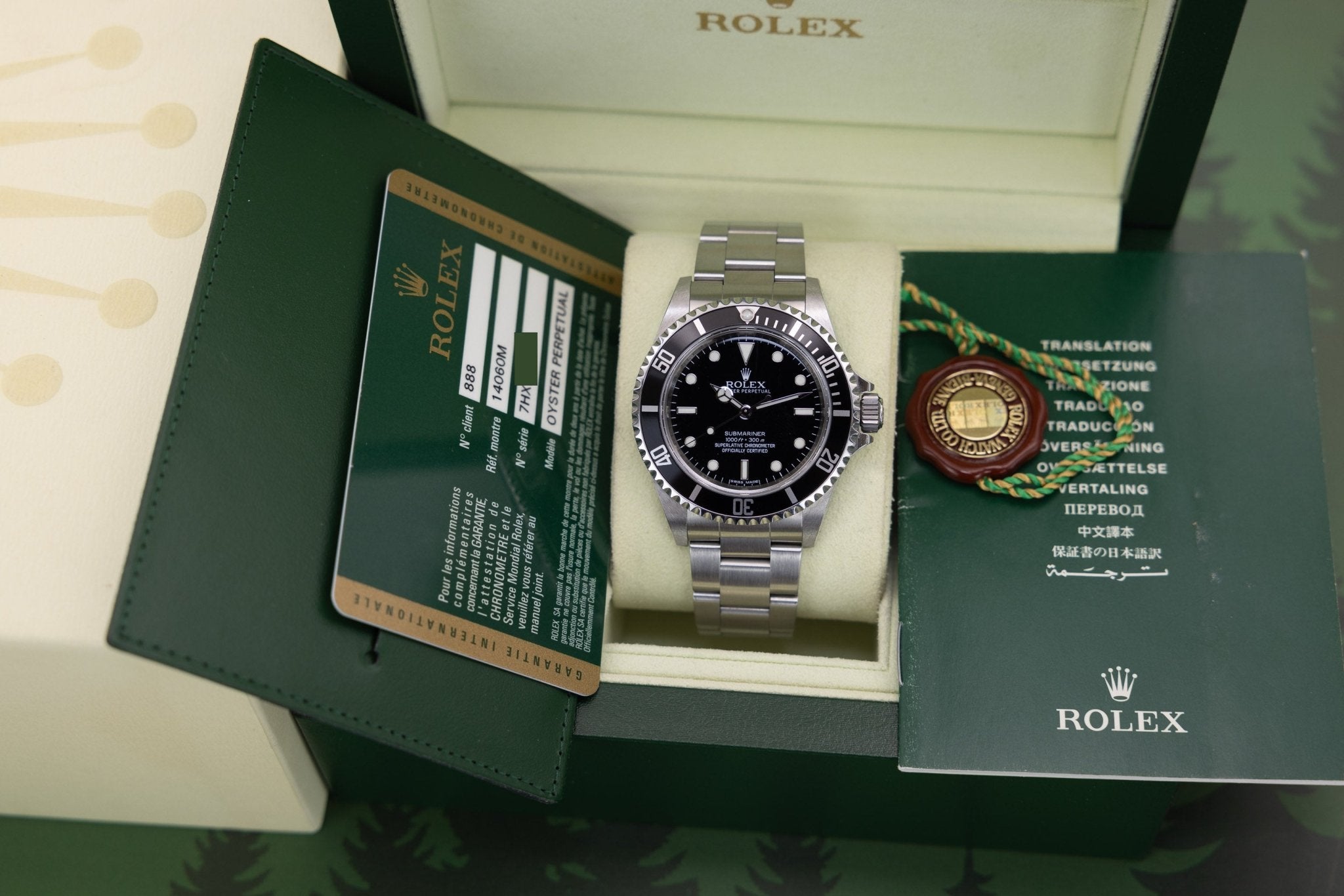 2011 Submariner Ref. 14060M | NOS | 4-Liner | Box and Papers - Sierra Time Co