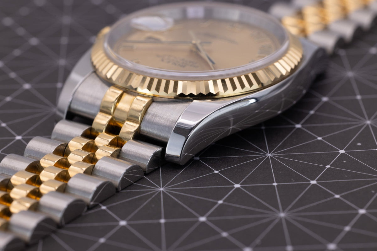 2012 Rolex Datejust Ref. 116233 | Champagne Roman Numeral Dial | Box and Papers - Sierra Time Co