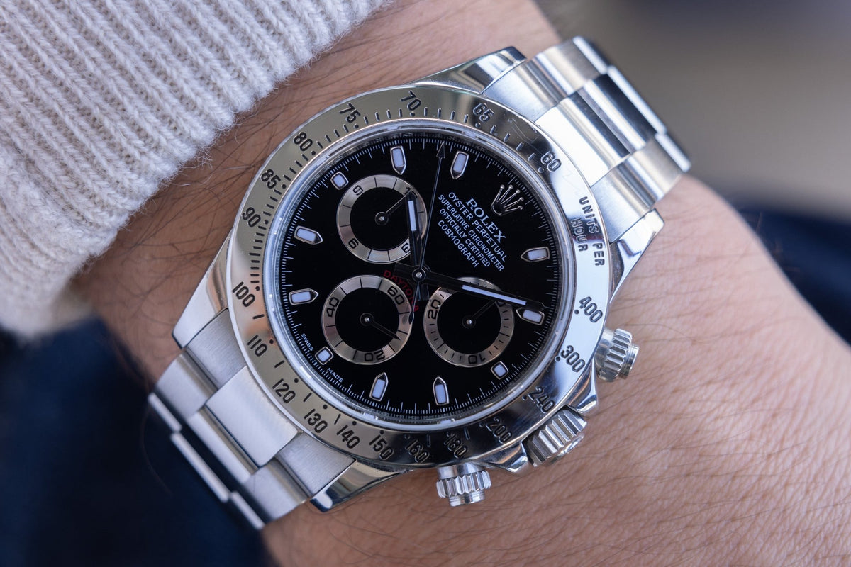 2013 Rolex Daytona Ref. 116520 | Black Dial | Box and Papers | 2025 RSC Service - Sierra Time Co