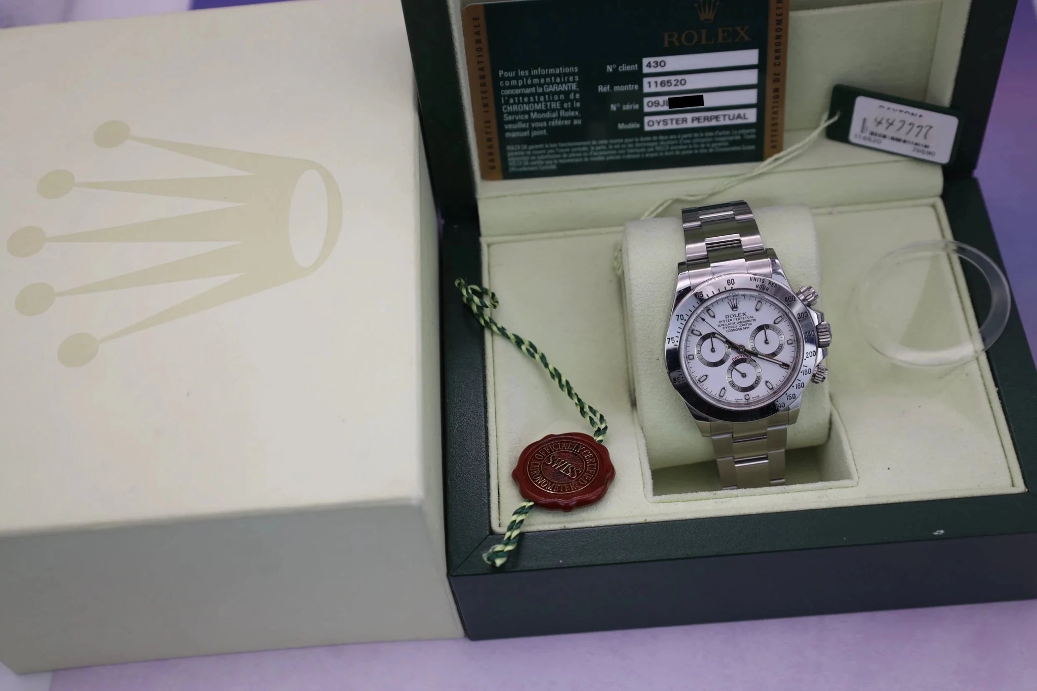 2014 Rolex Daytona Ref. 116520 | APH Dial | Box and Papers - Sierra Time Co